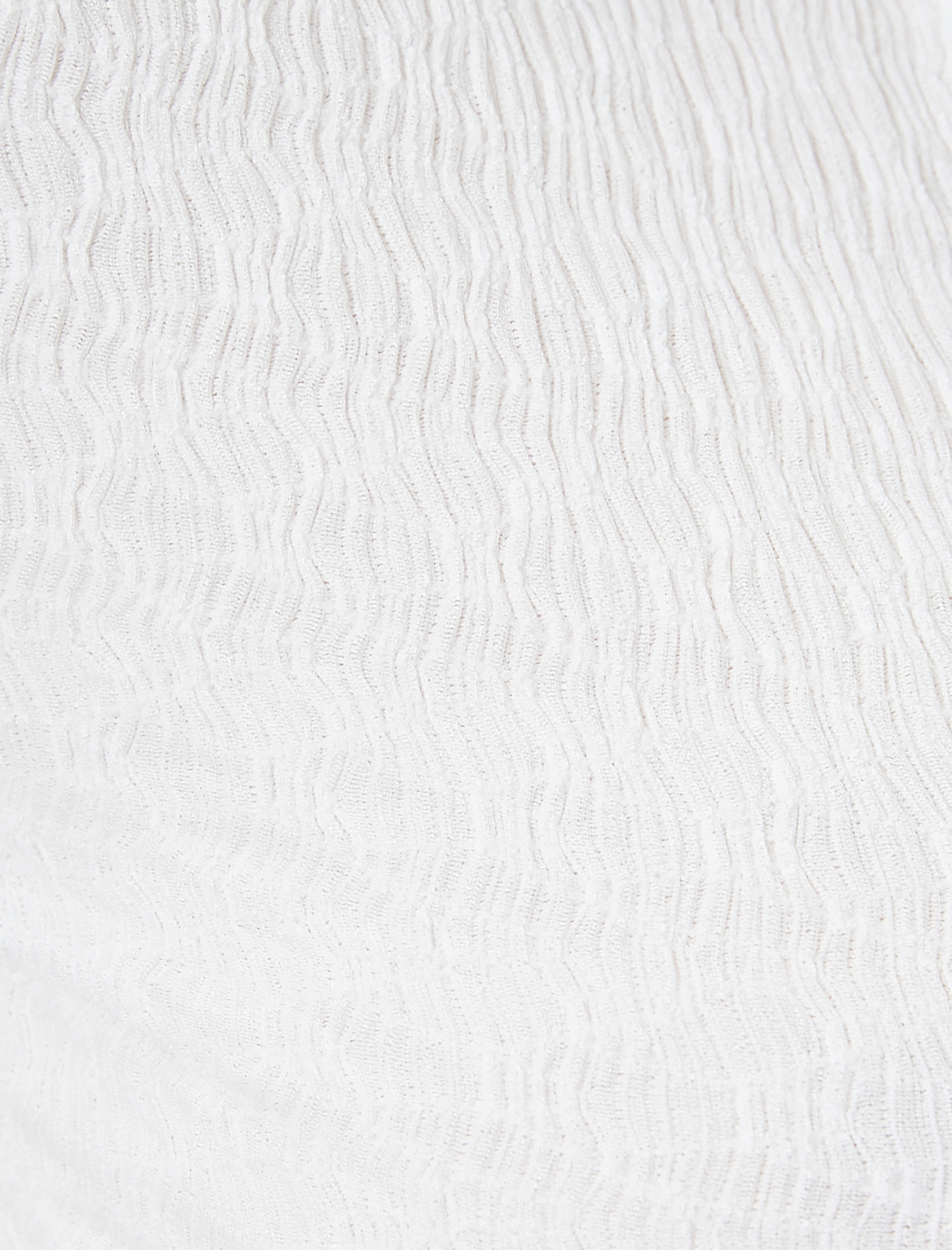   Crop Bluz Asimetrik Kesim Dokulu Slim Fit Uzun Kollu Gömlek Yaka Bürümcük