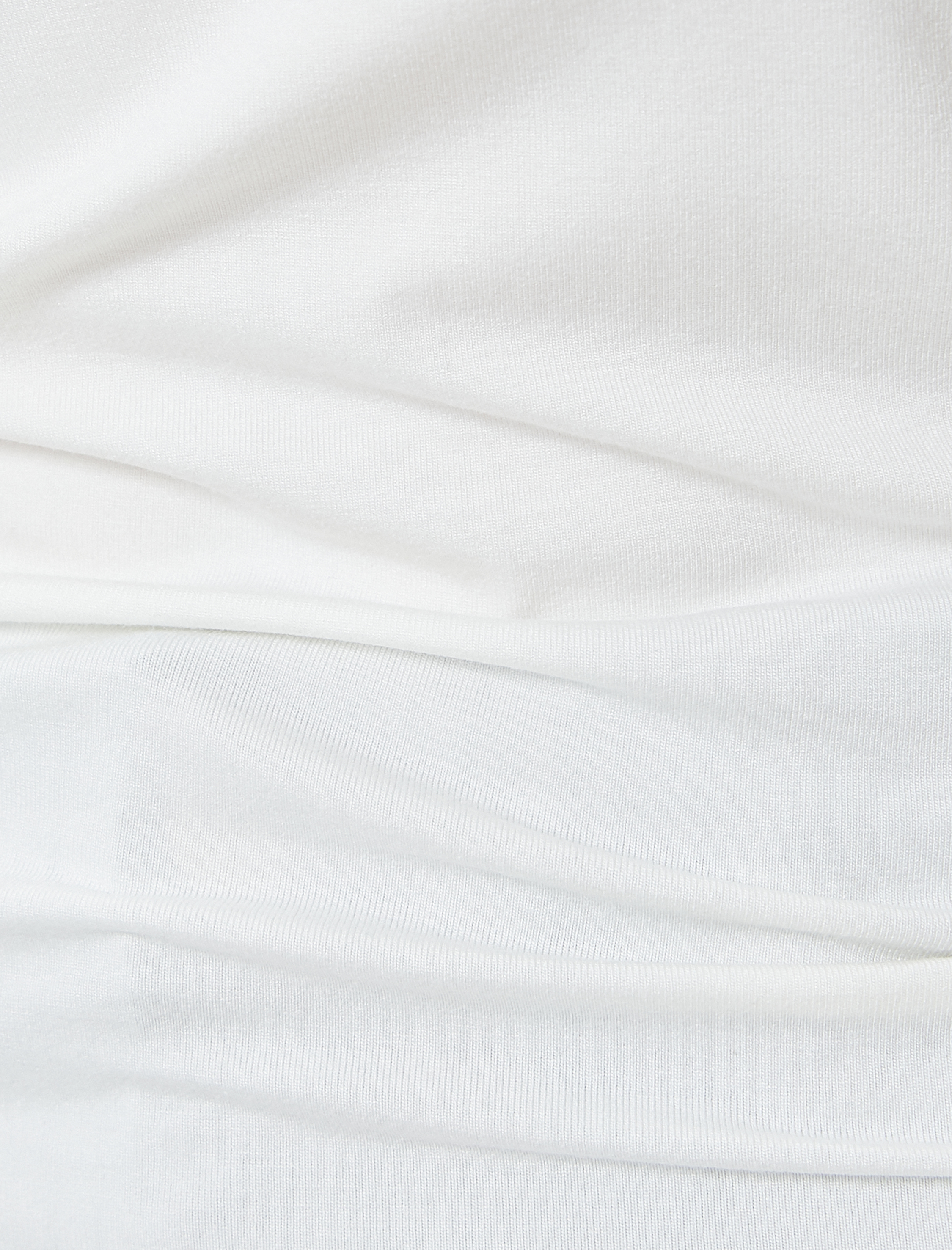   Madonna Yaka Omzu Açık Tişört Uzun Kollu Viskoz Kumaş Slim Fit