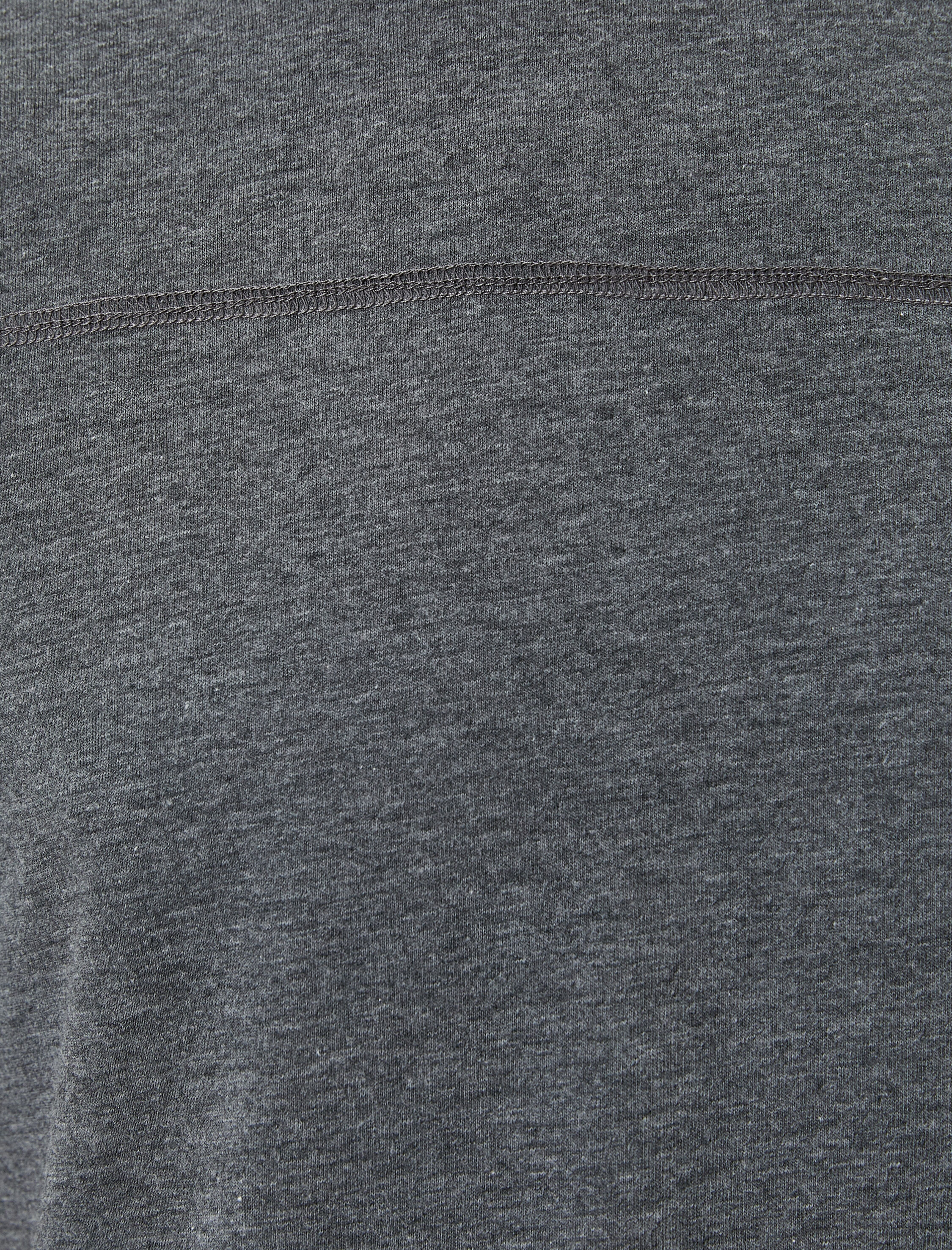   Bisiklet Yaka Tişört Dikiş Detaylı Kısa Kollu