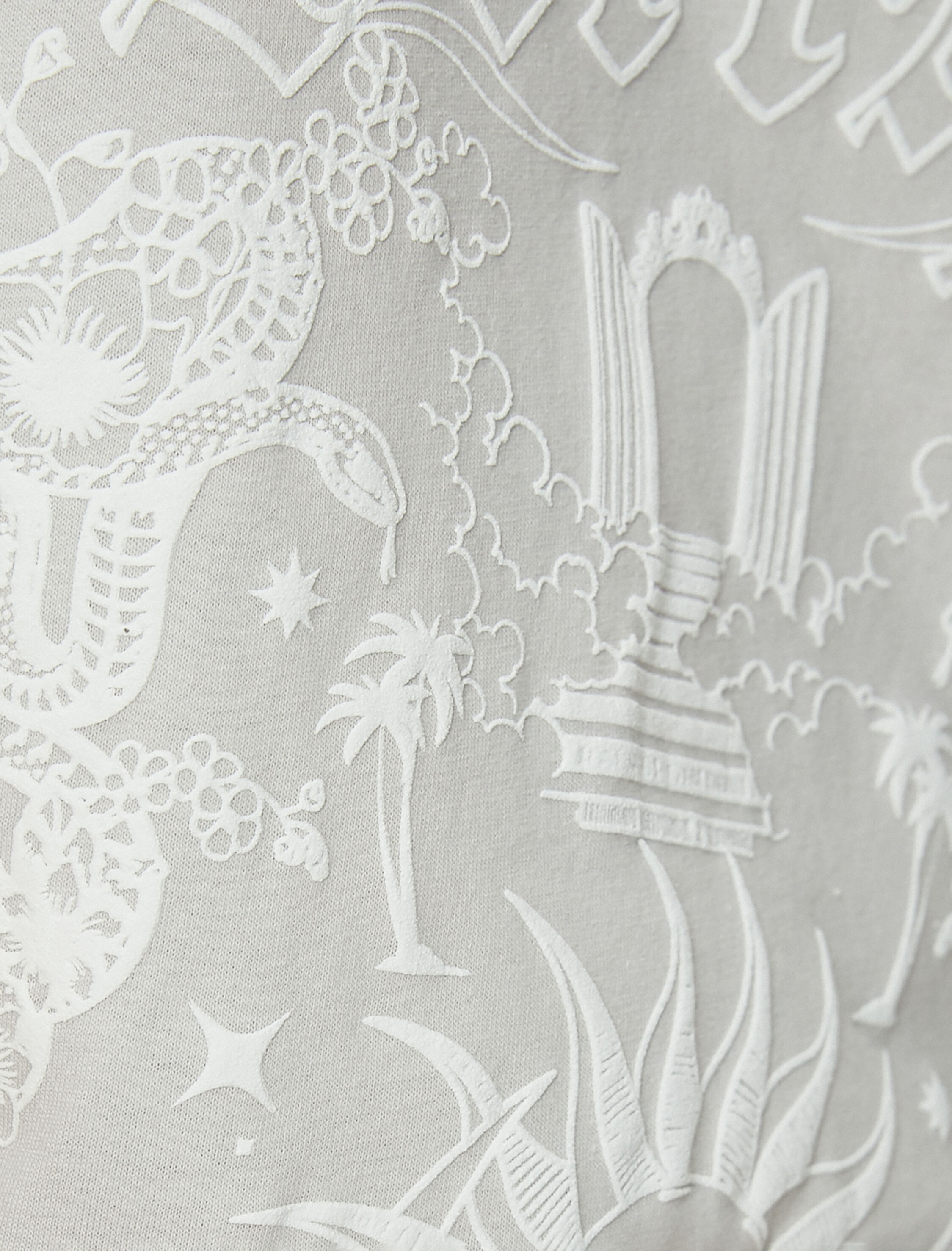   Baskılı Tişört Kısa Kollu Bisiklet Yaka Pamuklu