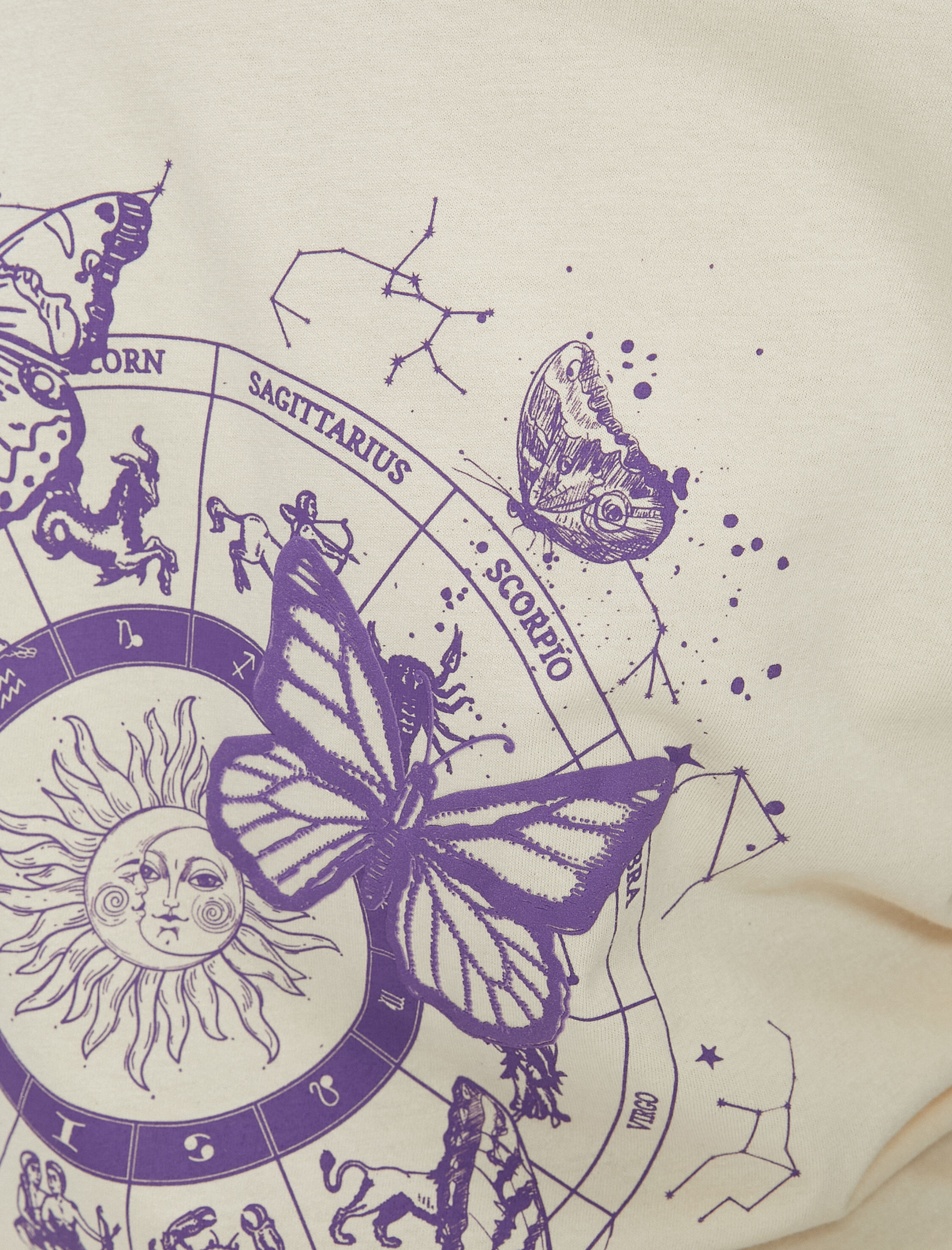   Baskılı Tişört Kısa Kollu Bisiklet Yaka Pamuklu