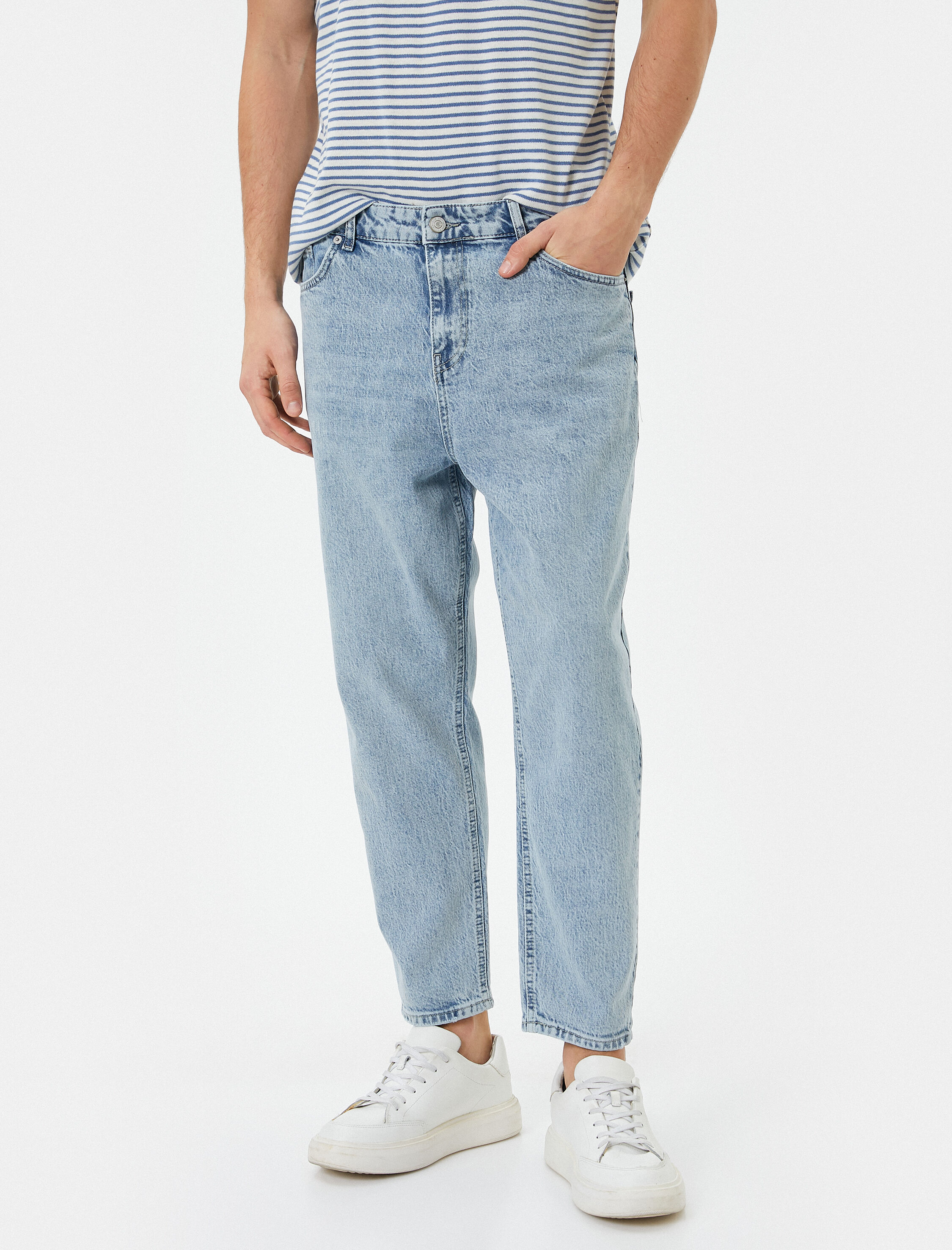   Loose Fit Bol Kot Pantolon - Steve Jean