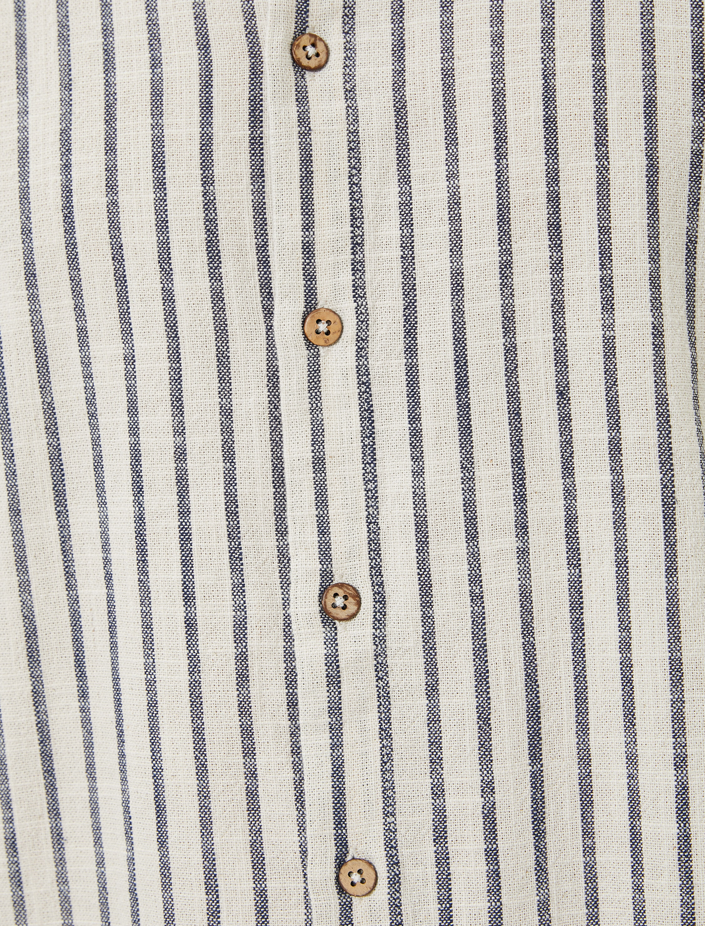   Hakim Yaka Gömlek Düğmeli Kıvrılabilir Kol Detaylı Regular Fit