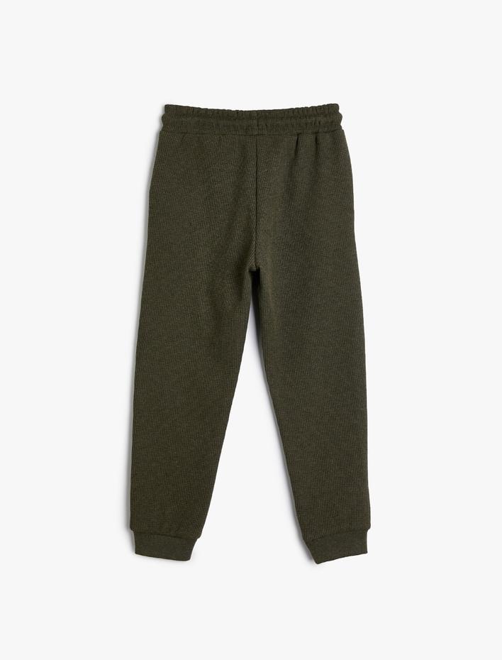 Erkek Çocuk Basic Jogger Eşofman Altı Cepli Beli Bağlamalı