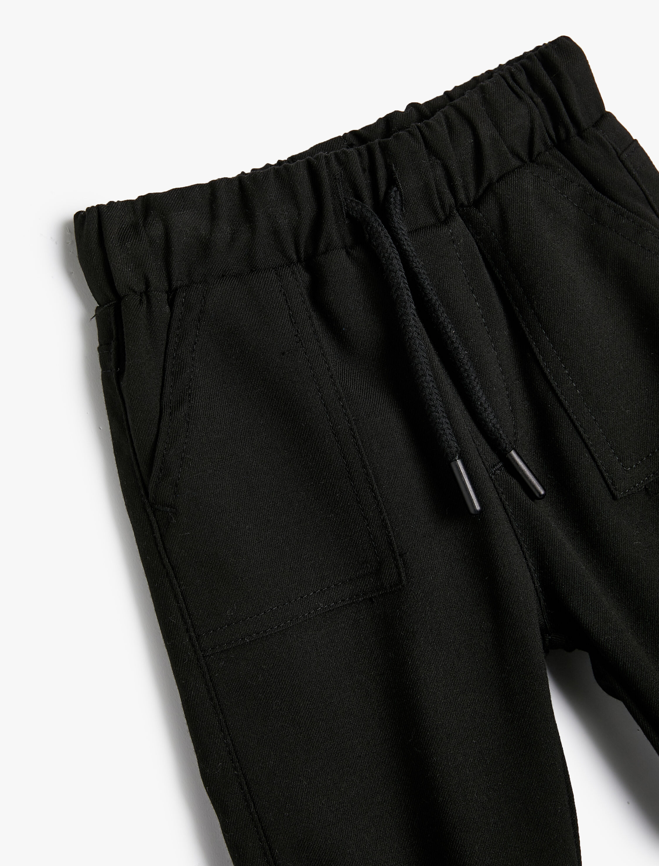  Erkek Bebek Jogger Pantolon Beli Bağlamalı Cepli