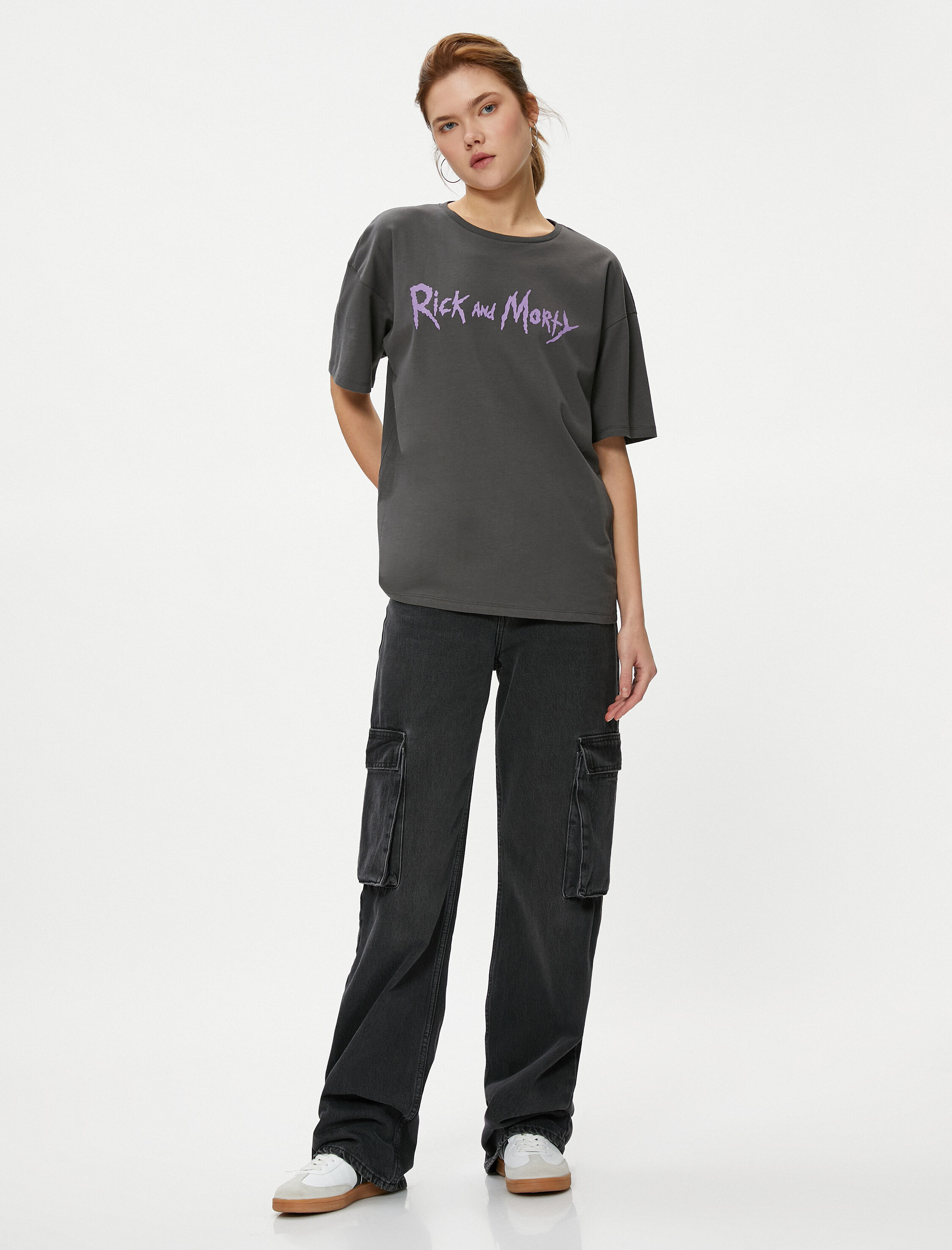   Rick ve Morty Tişört Lisanslı Pamuklu