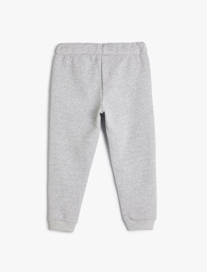 Erkek Çocuk Basic Jogger Eşofman Altı Beli Bağlamalı Cepli