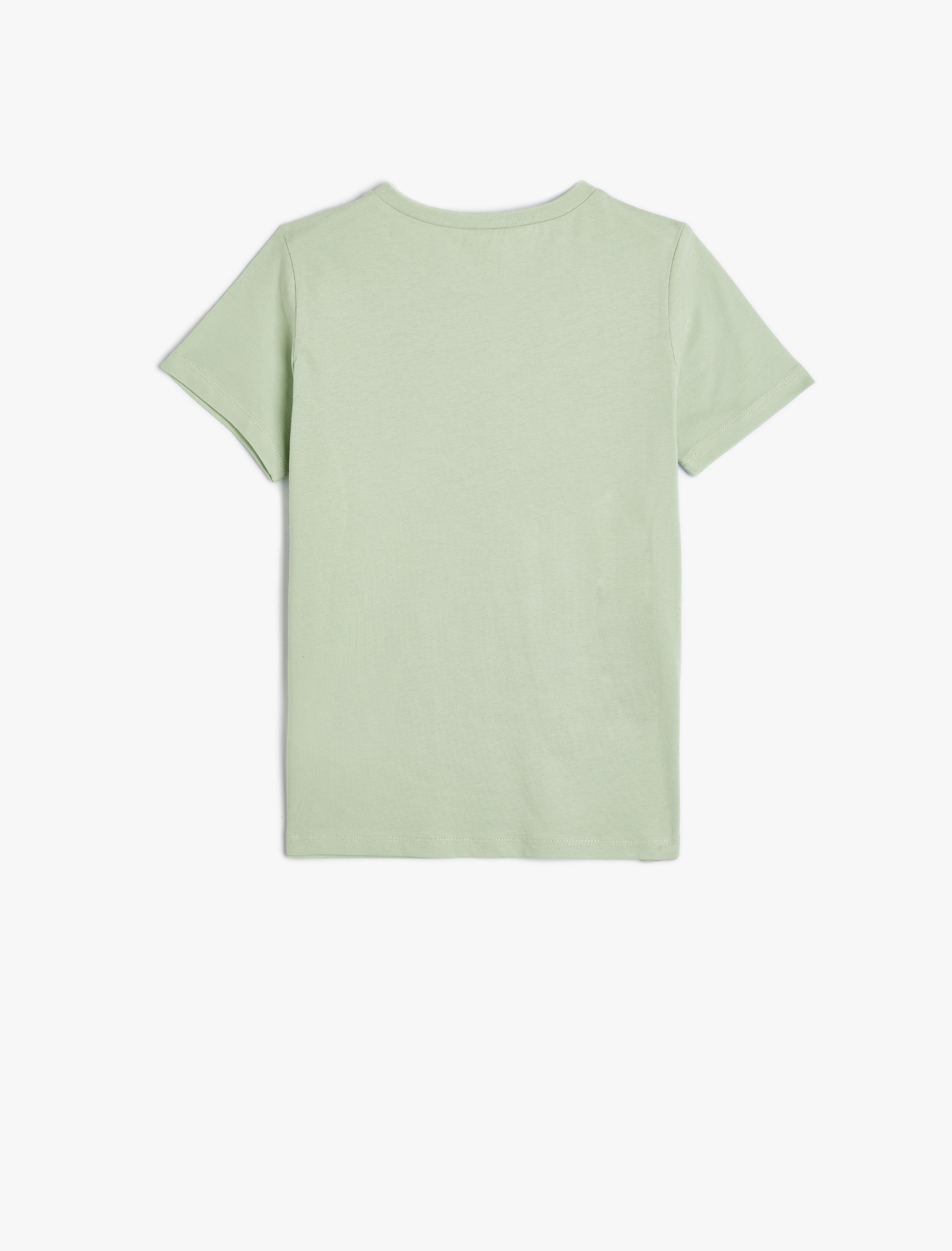  Erkek Çocuk Tişört Kısa Kollu Bisiklet Yaka Sörf Baskılı Pamuklu