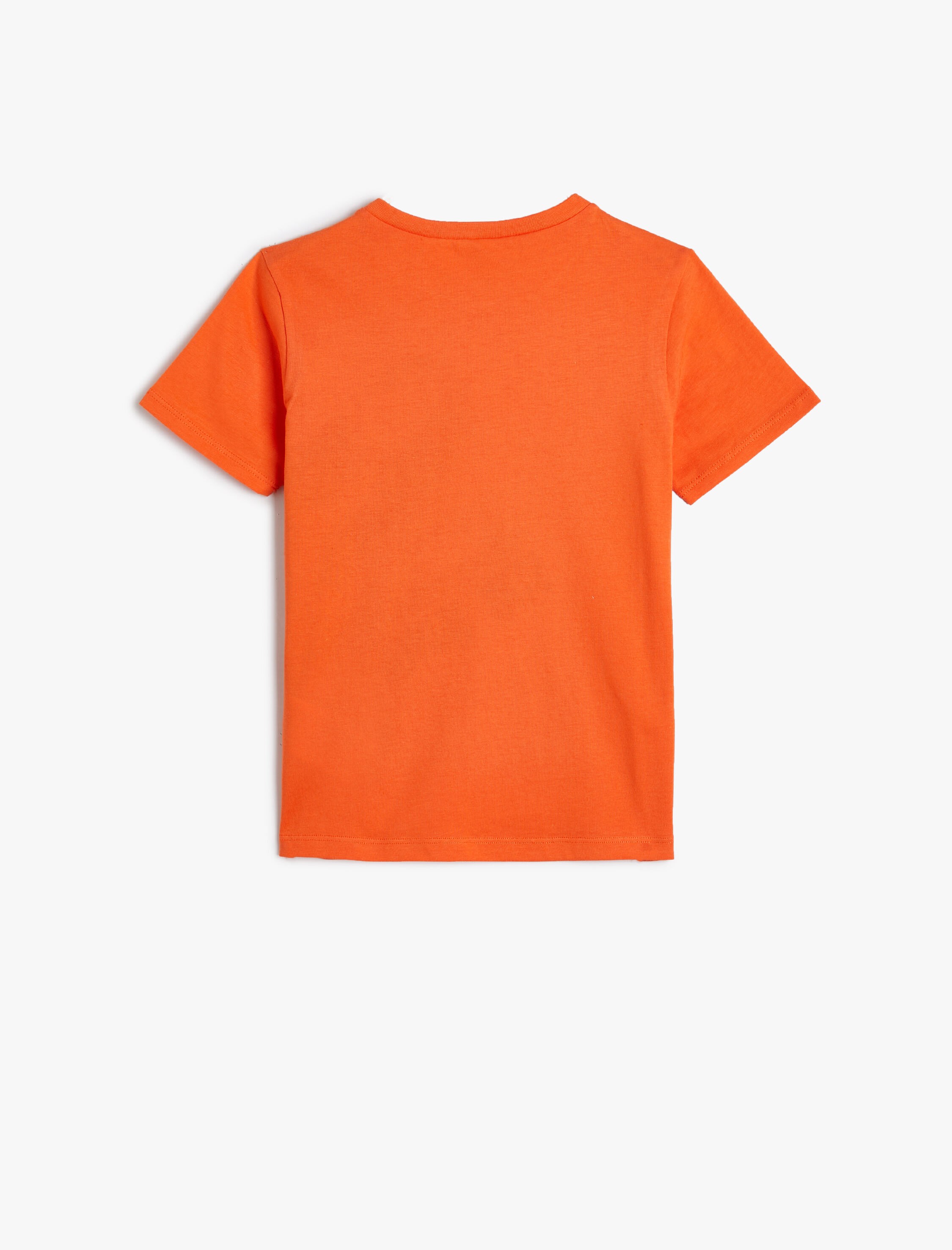  Erkek Çocuk Dinozorlu Tişört Kısa Kollu Bisiklet Yaka Pamuklu