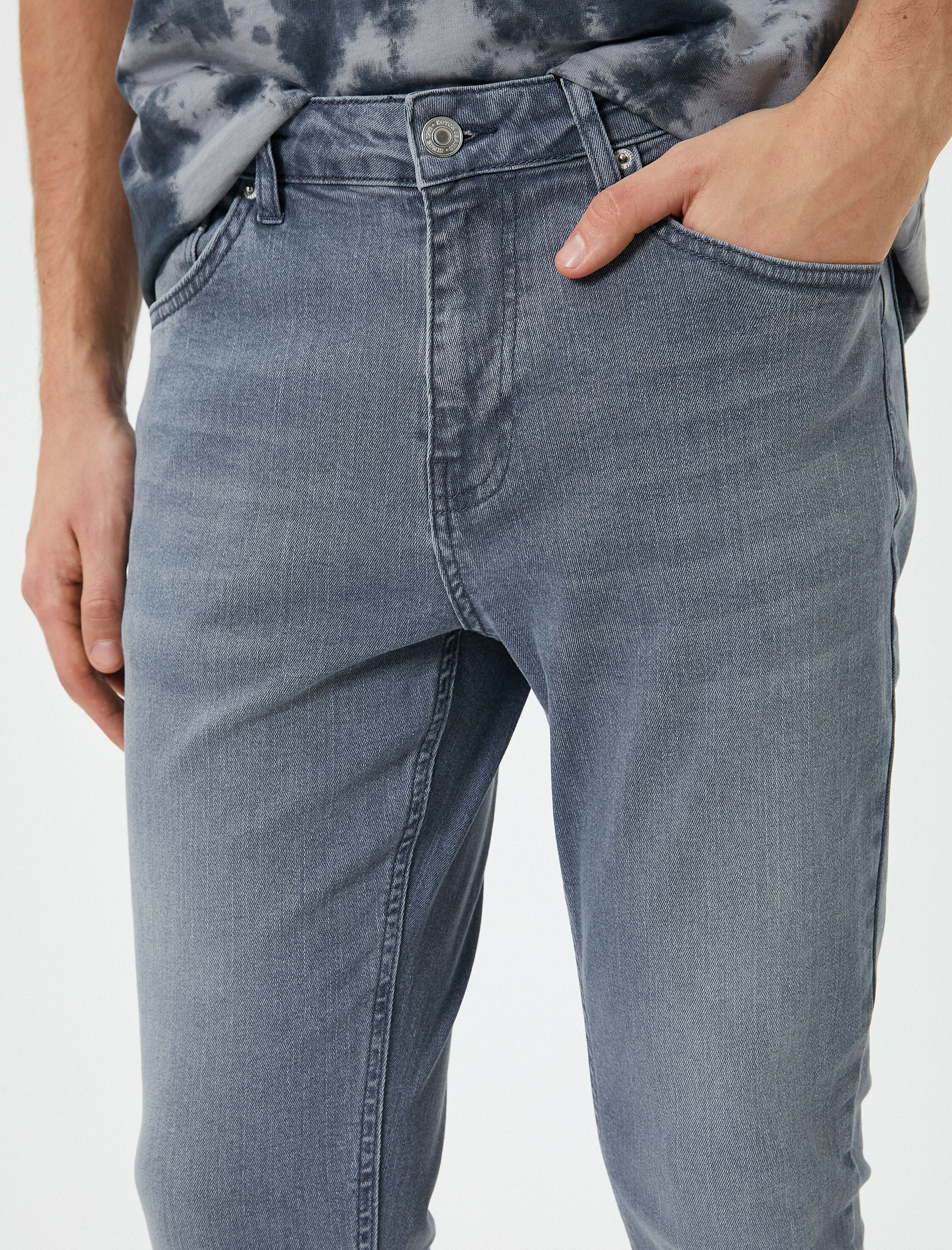   Super Skinny Fit Kot Pantolon - Justin Jean