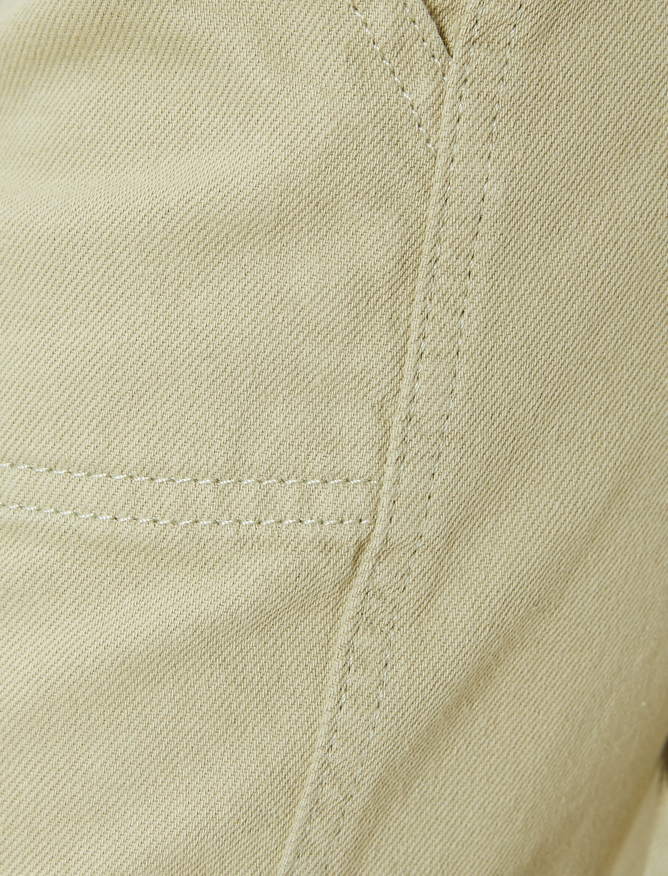   Bol Paça Pantolon Yüksek Bel Cep Detaylı