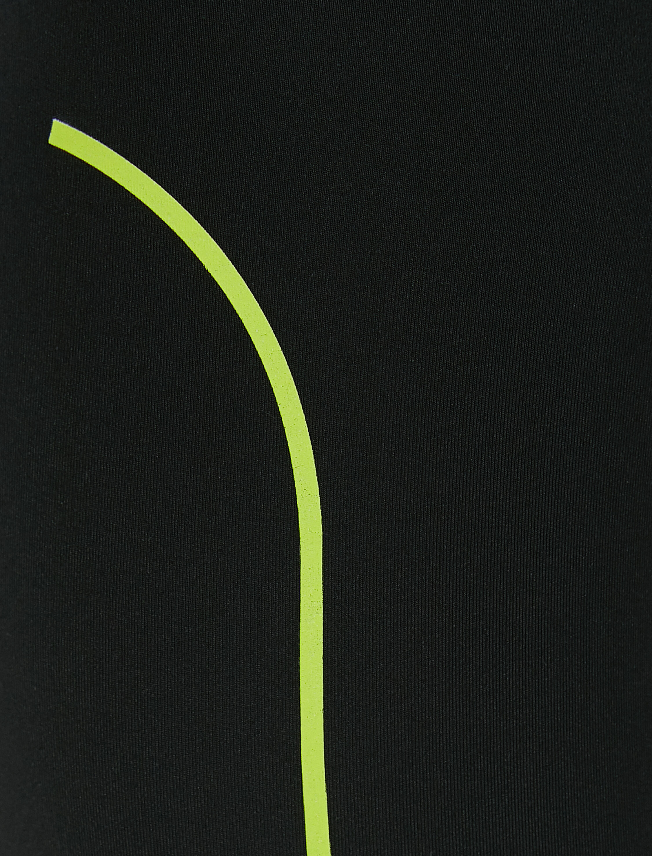   Spor Tayt Çizgi Detaylı Diz Altı Yüksek Bel Dar Kesim