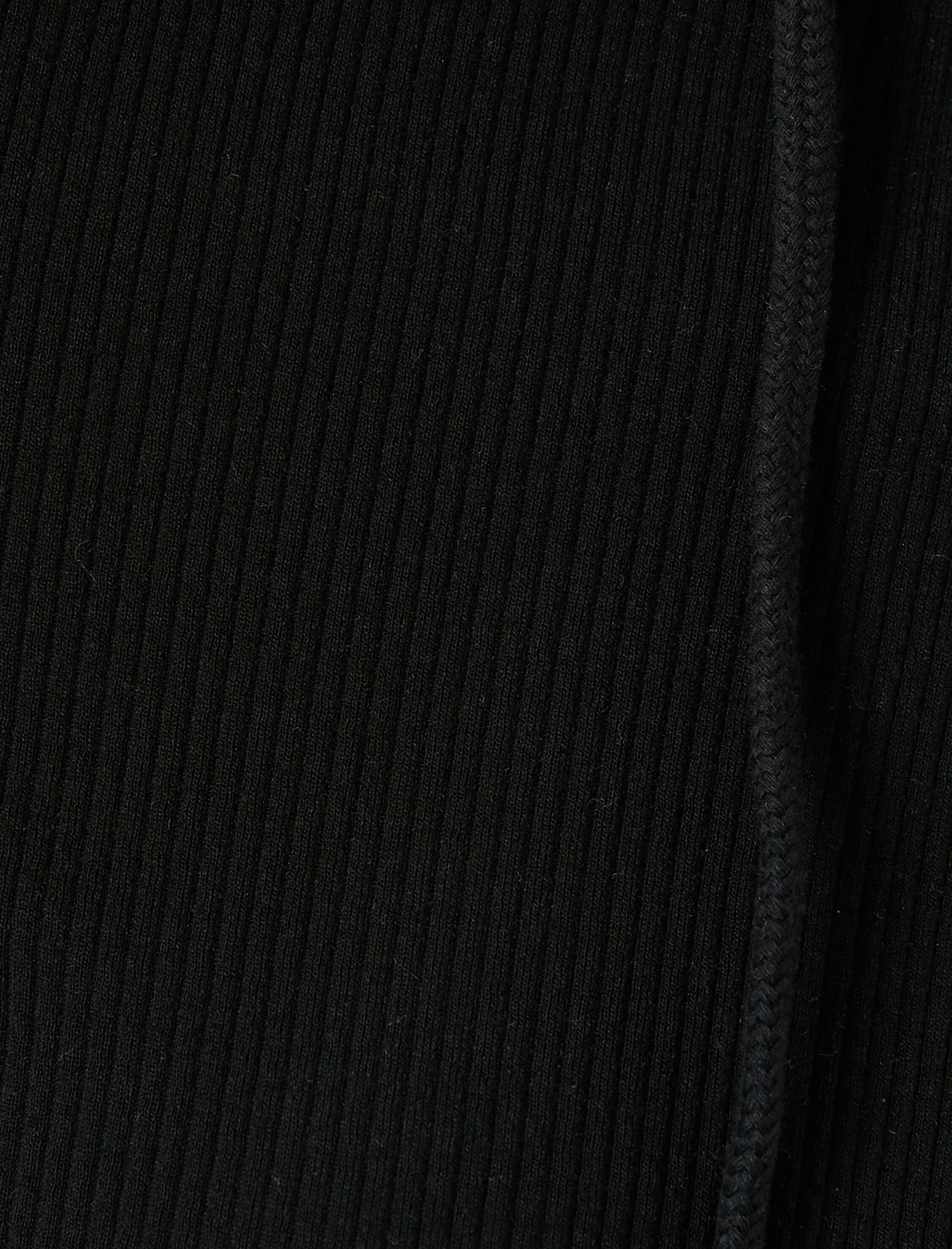 Kapüşonlu Tişört Baskılı Crop Uzun Kollu