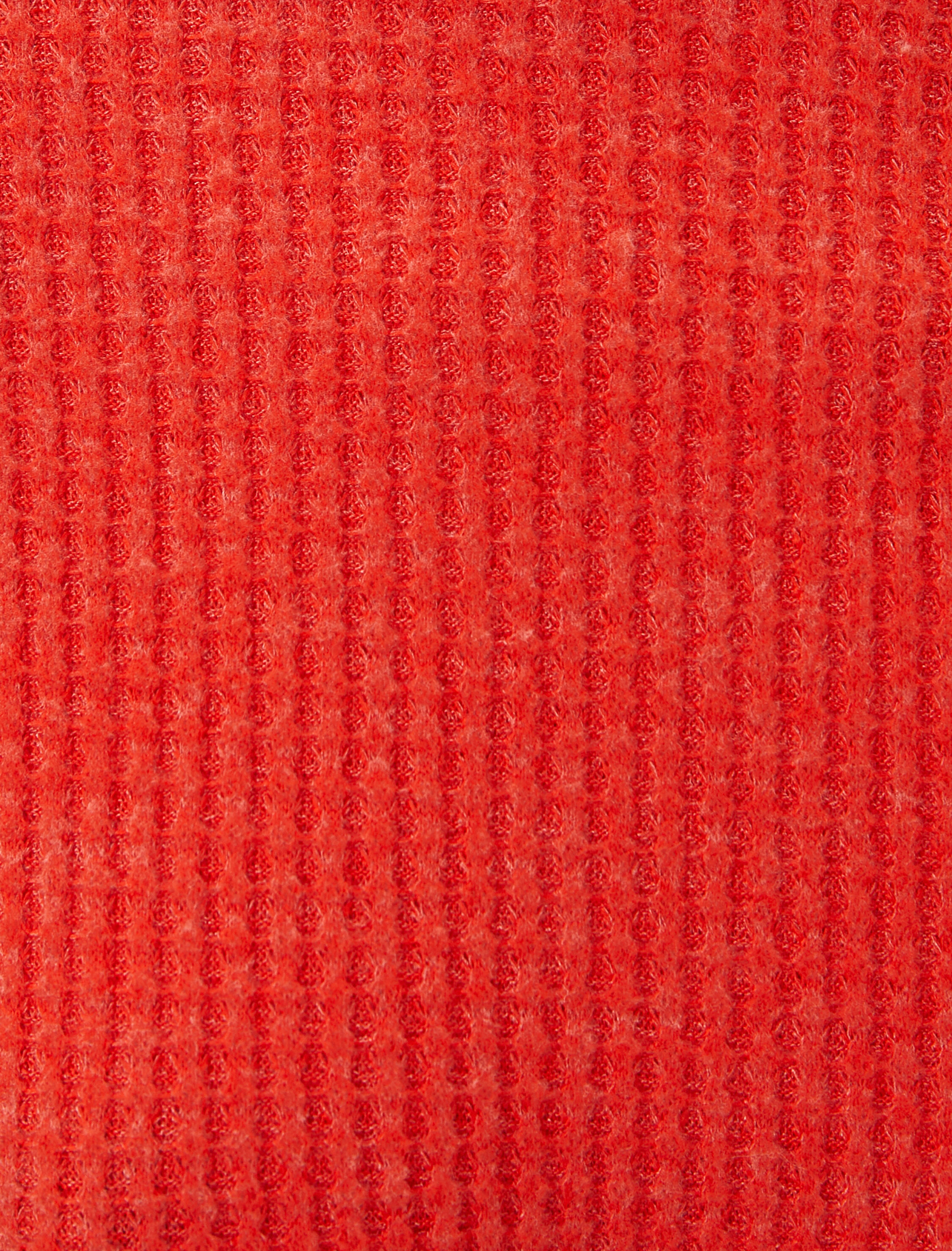   Uzun Kollu Tişört Bisiklet Yaka Dokulu