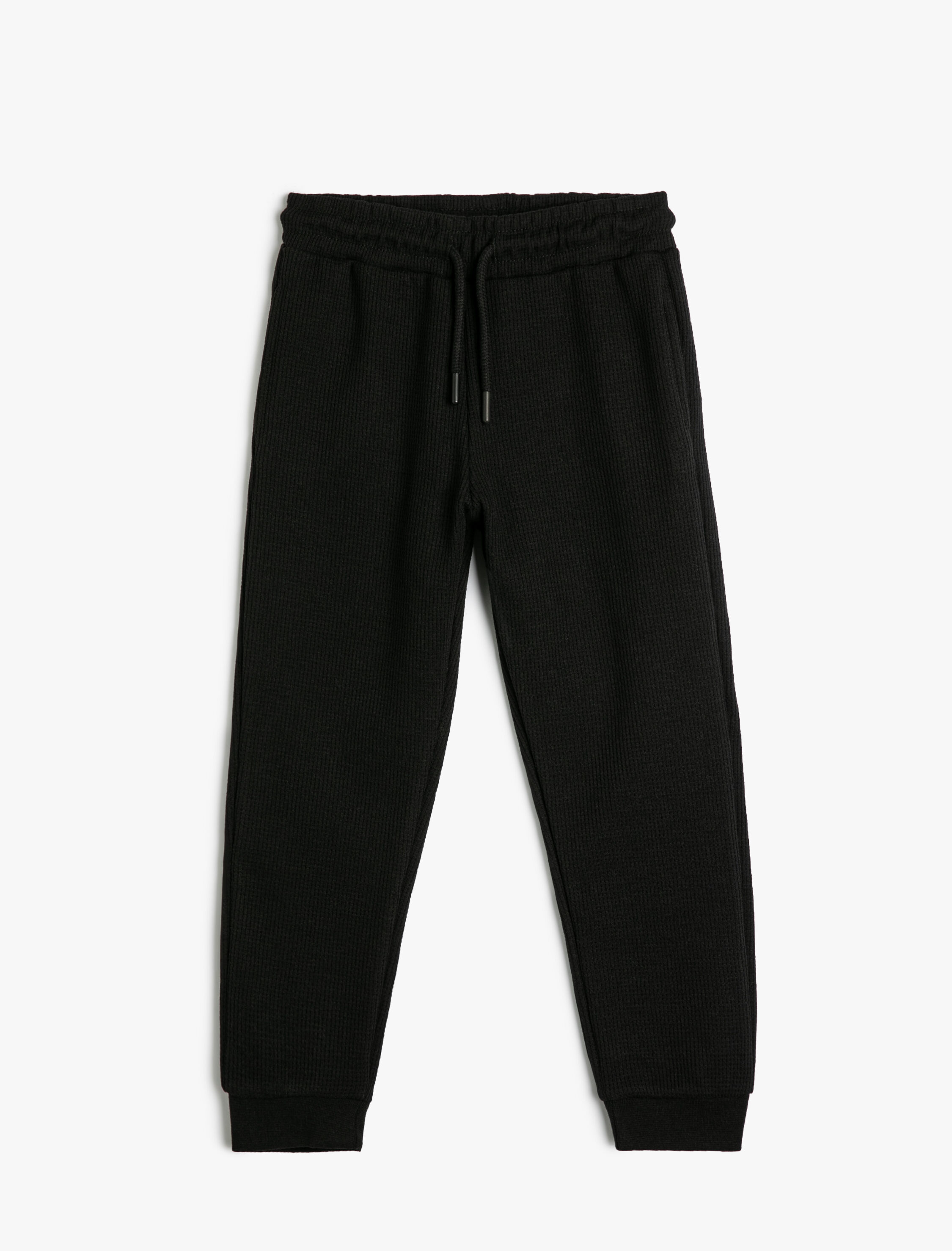  Erkek Çocuk Basic Jogger Eşofman Altı Cepli Beli Bağlamalı