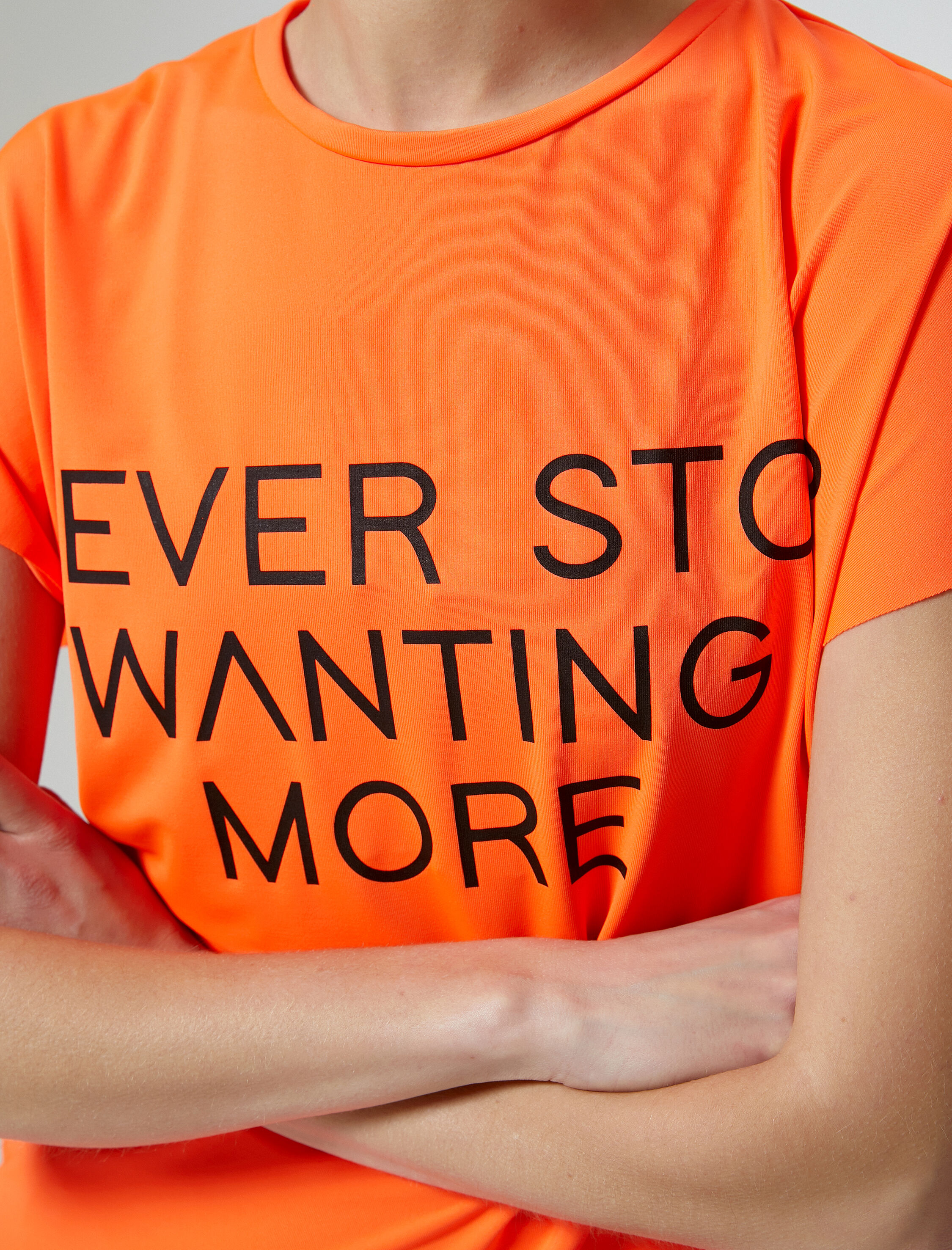   Spor Tişört Rahat Kalıp Baskılı Kısa Kollu Bisiklet Yaka