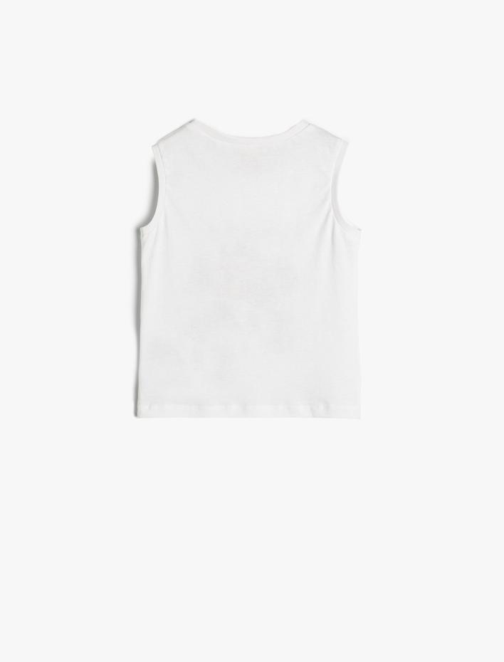 Erkek Bebek Atlet Kısa Kollu Kamp Temalı Bisiklet Yaka Pamuklu