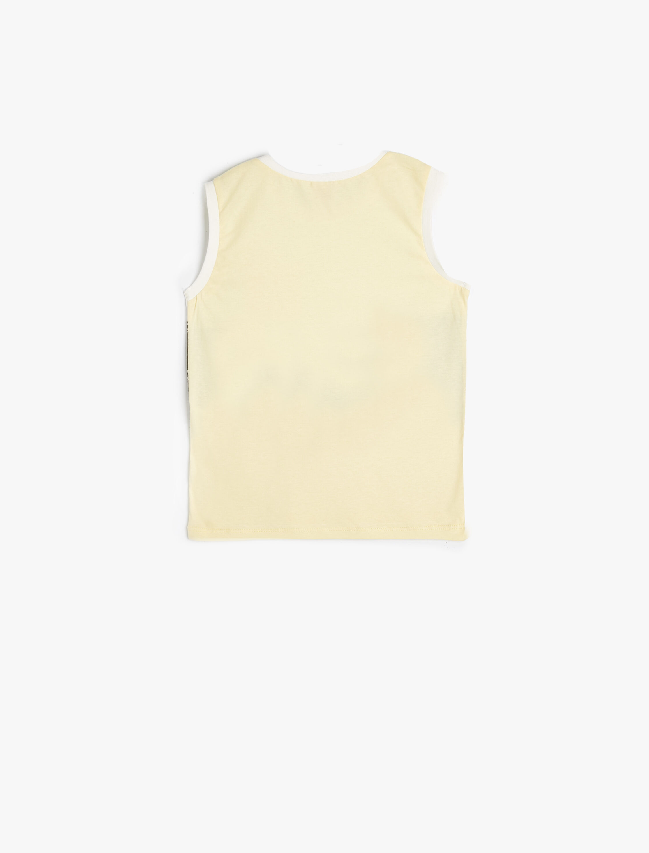  Erkek Bebek Atlet Cep Detaylı Bisiklet Yaka Renk Bloklu Pamuklu