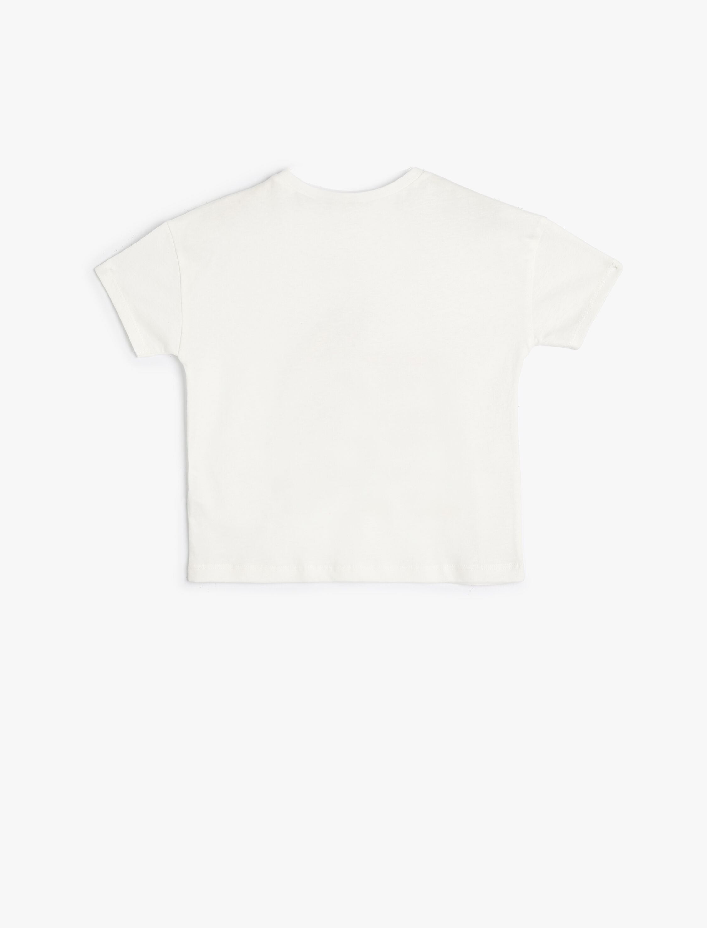  Kız Bebek Tweety ve Bugs Bunny Tişört Lisanslı Baskılı Kısa Kollu Pamuklu