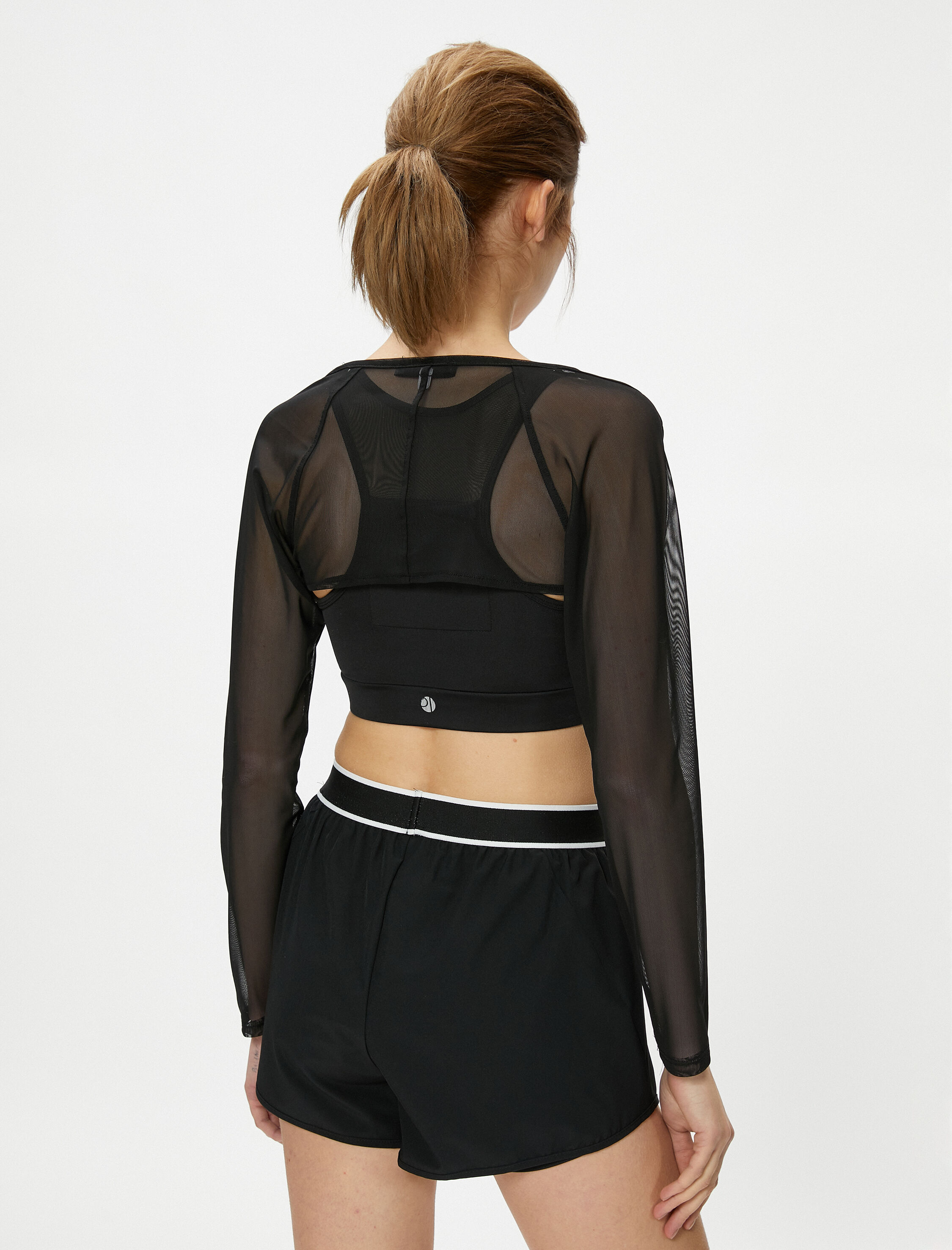   Tül Bolero Uzun Kollu