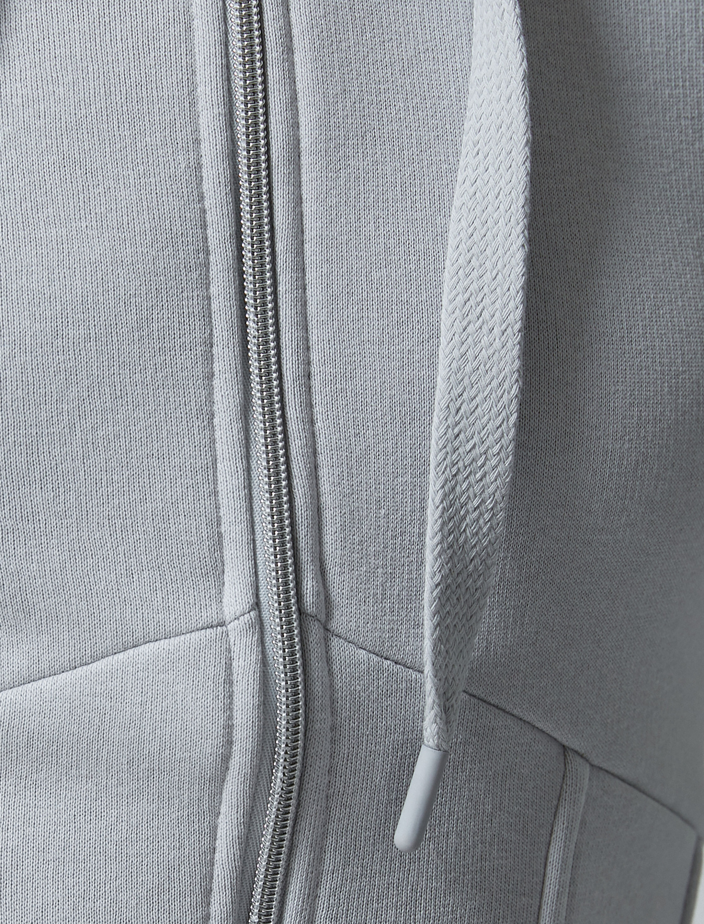   Fermuarlı Crop Sweatshirt Korse Görünümlü