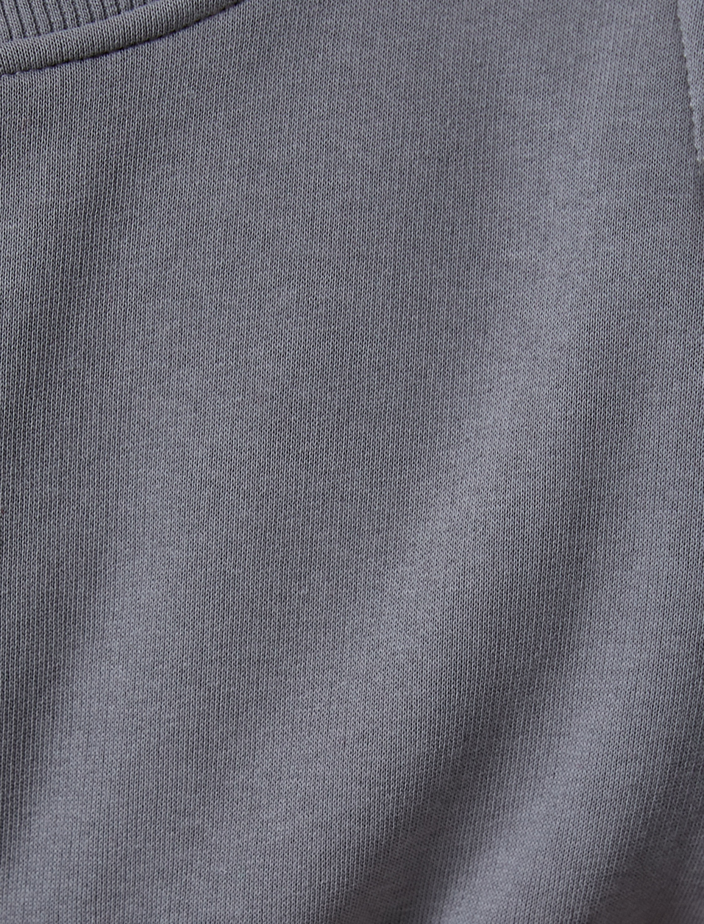   Pencere Detaylı Sweatshirt Uzun Kollu Bisiklet Yaka Rahat Kalıp