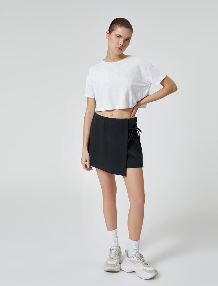  Spor Basic Spor Tişört Kısa Kollu Bisiklet Yaka