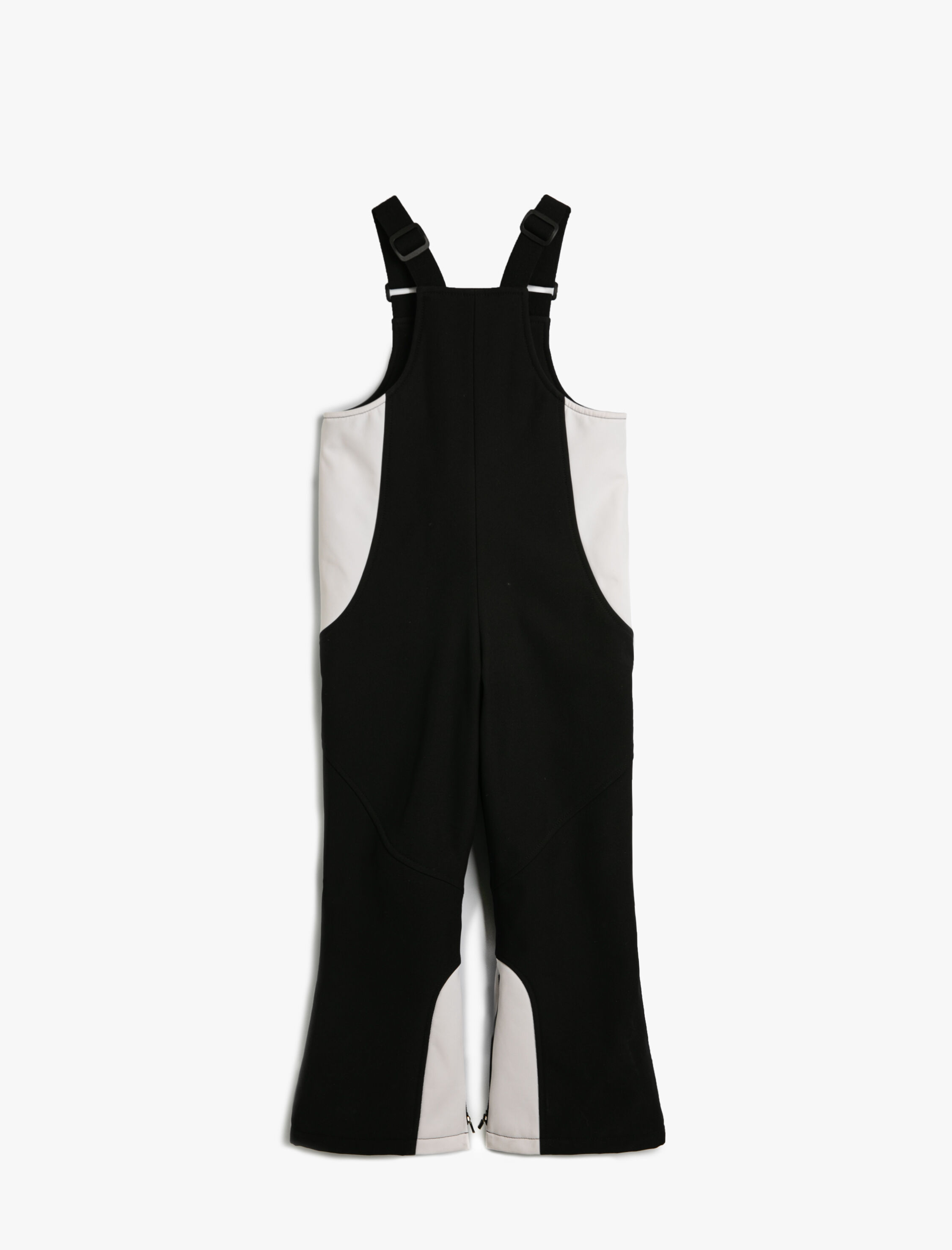  Kız Çocuk Kayak Tulumu Renk Bloklu Fermuarlı