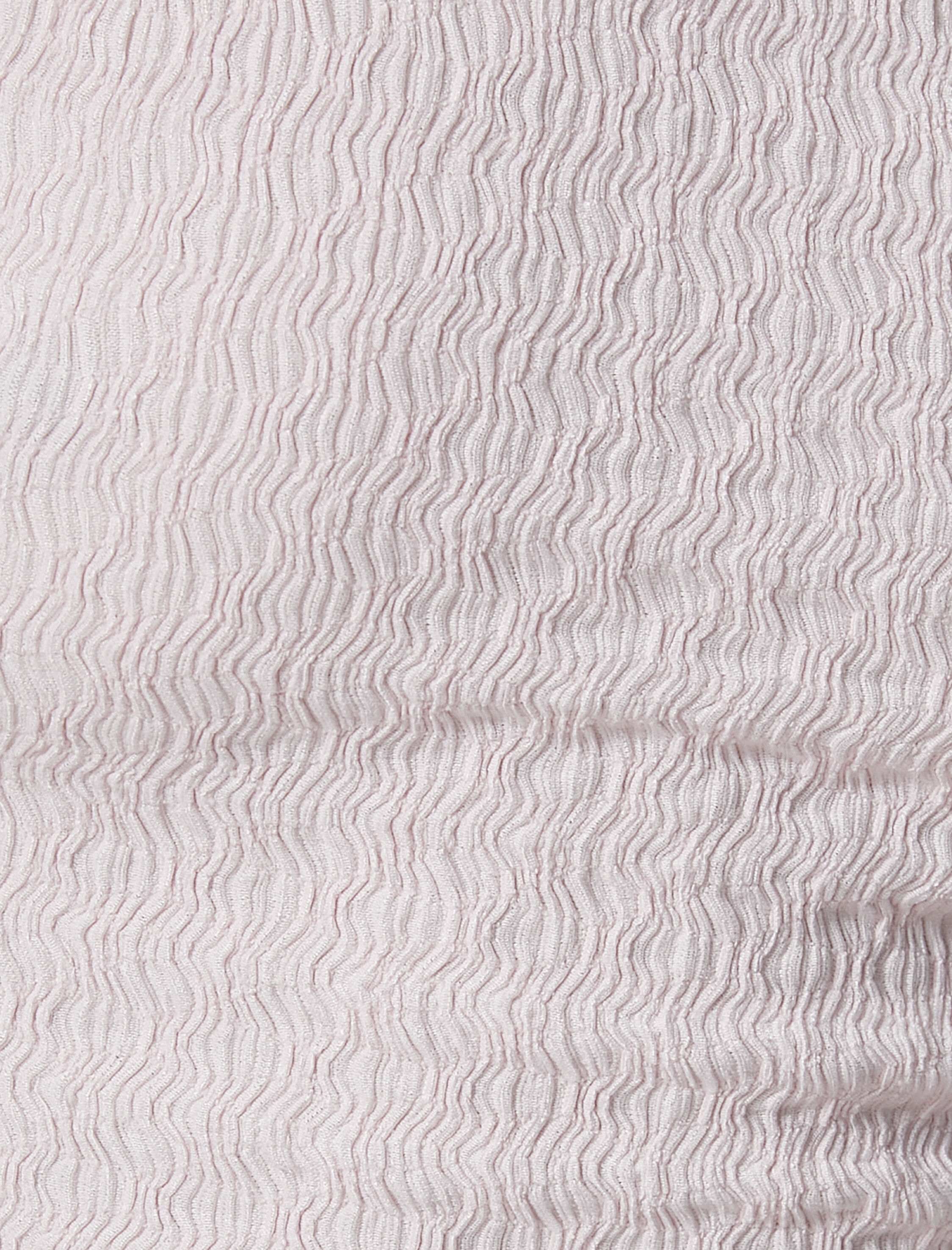   Dokulu Crop Tişört Kısa Kollu Bisiklet Yaka Slim Fit Bürümcük