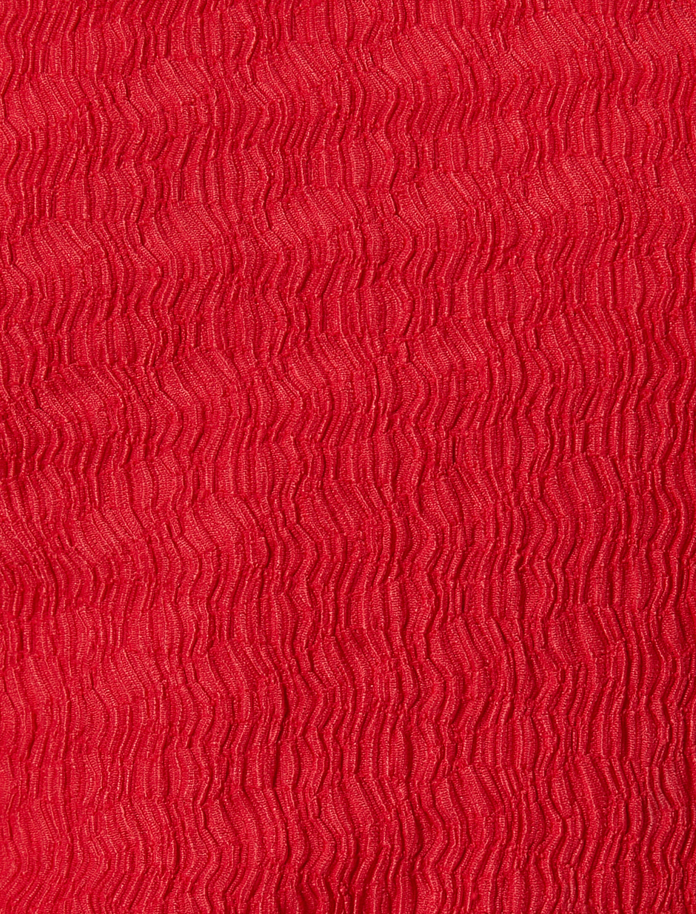   Dokulu Crop Tişört Kısa Kollu Bisiklet Yaka Slim Fit Bürümcük