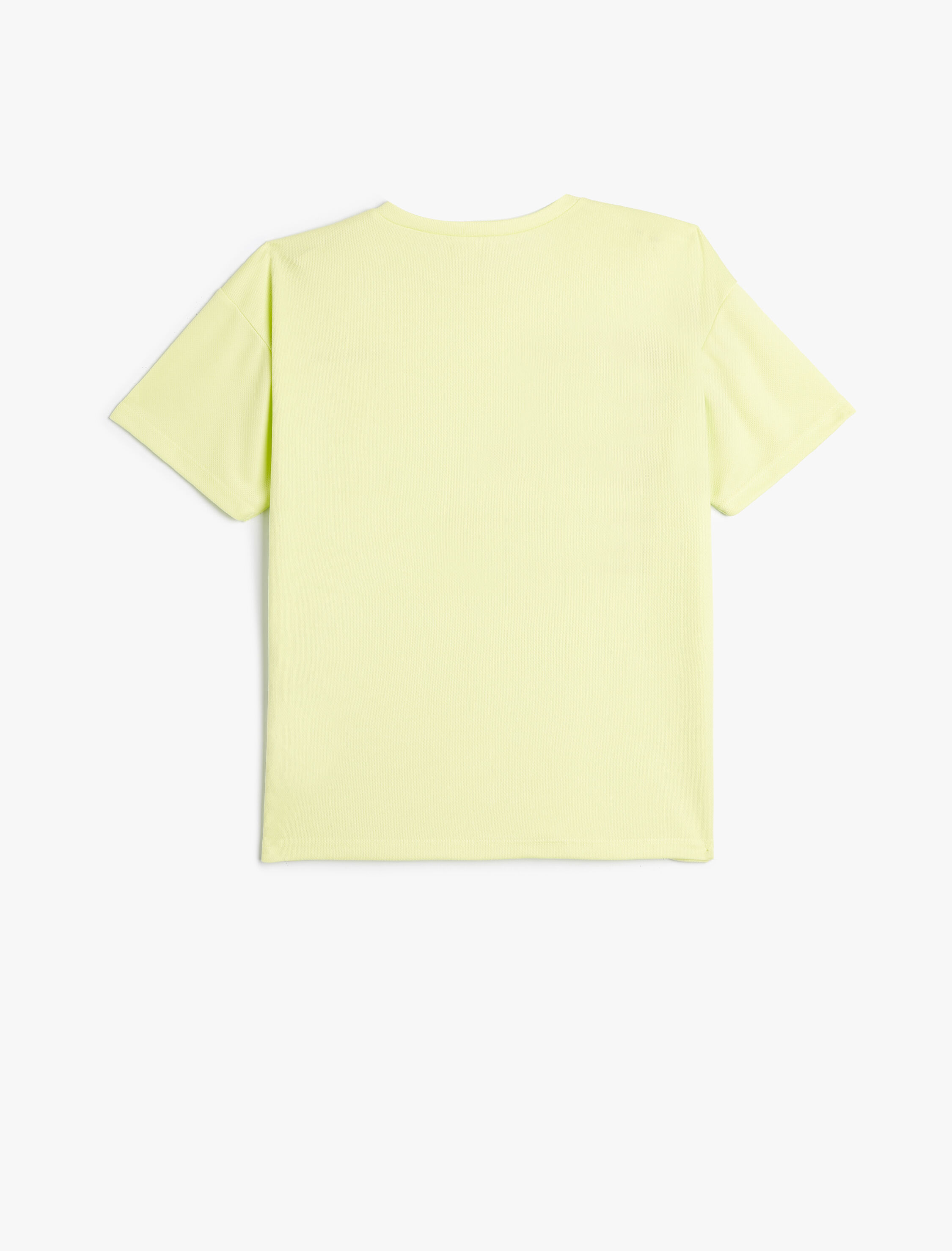  Erkek Çocuk Tişört Slogan Baskılı Kısa Kollu Bisiklet Yaka Pamuklu