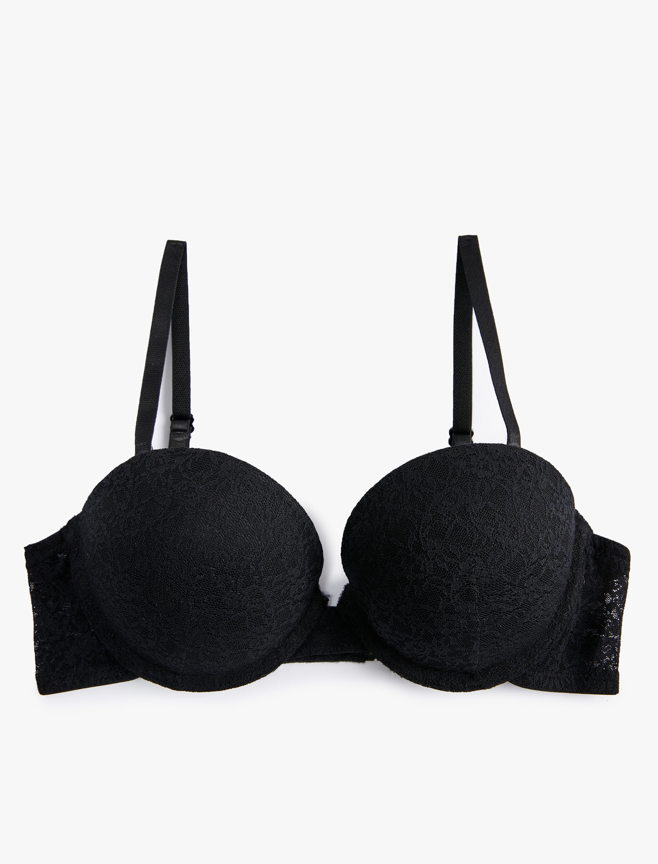   Ekstra Dolgulu Sütyen Balenli Dantelli