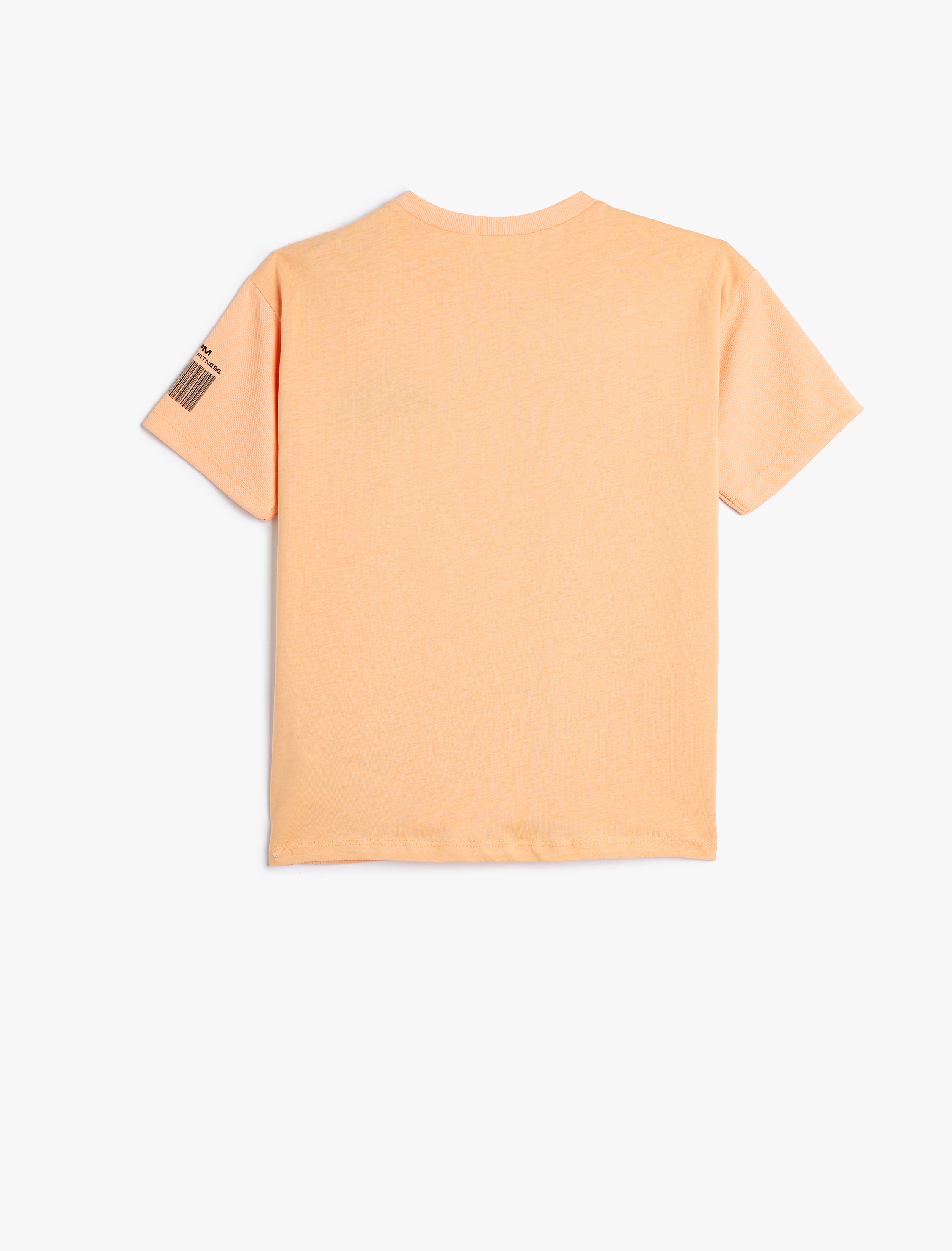  Erkek Çocuk Tişört Spor Temalı Kısa Kollu Bisiklet Yaka Pamuklu