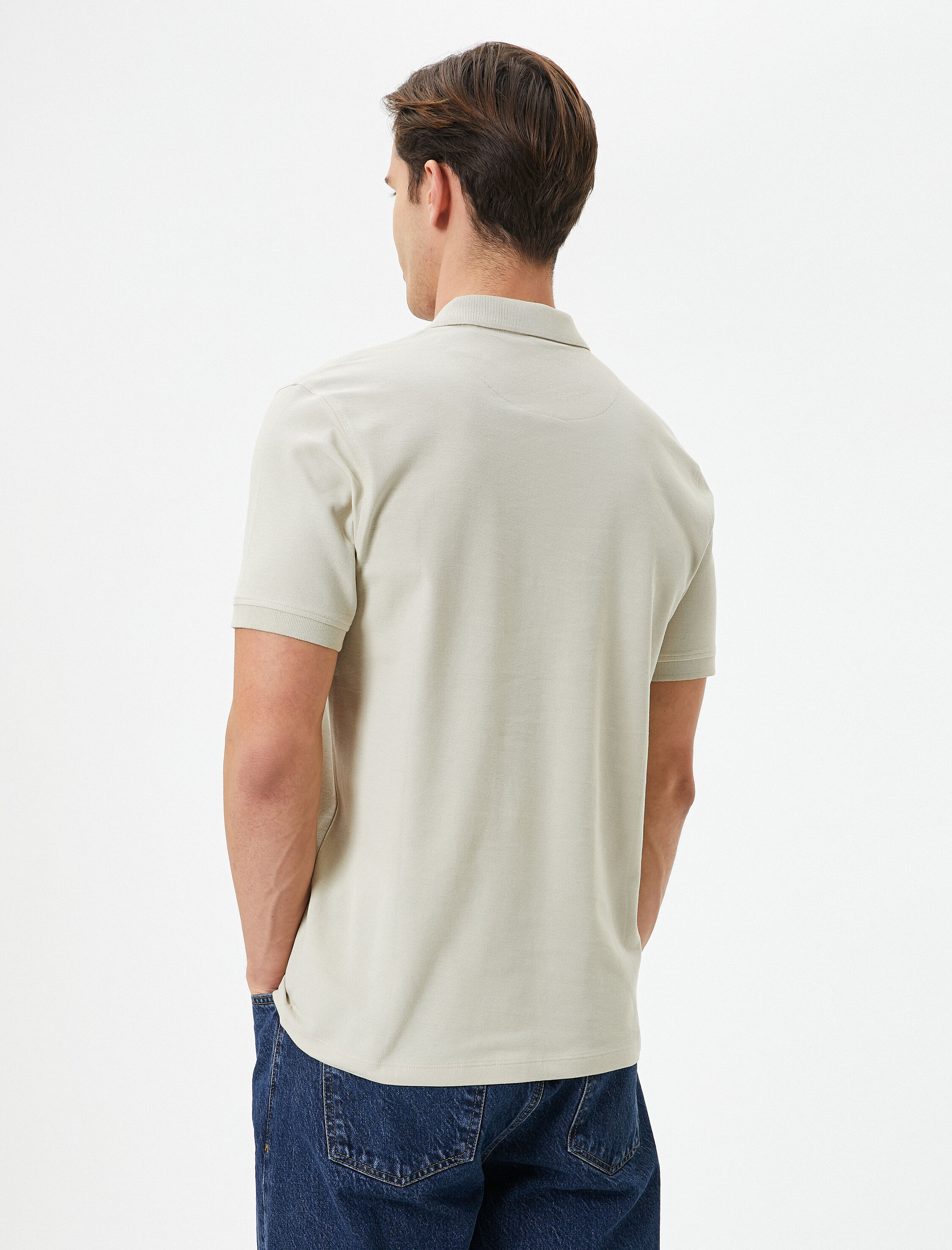   Polo Yaka Tişört Kısa Kollu