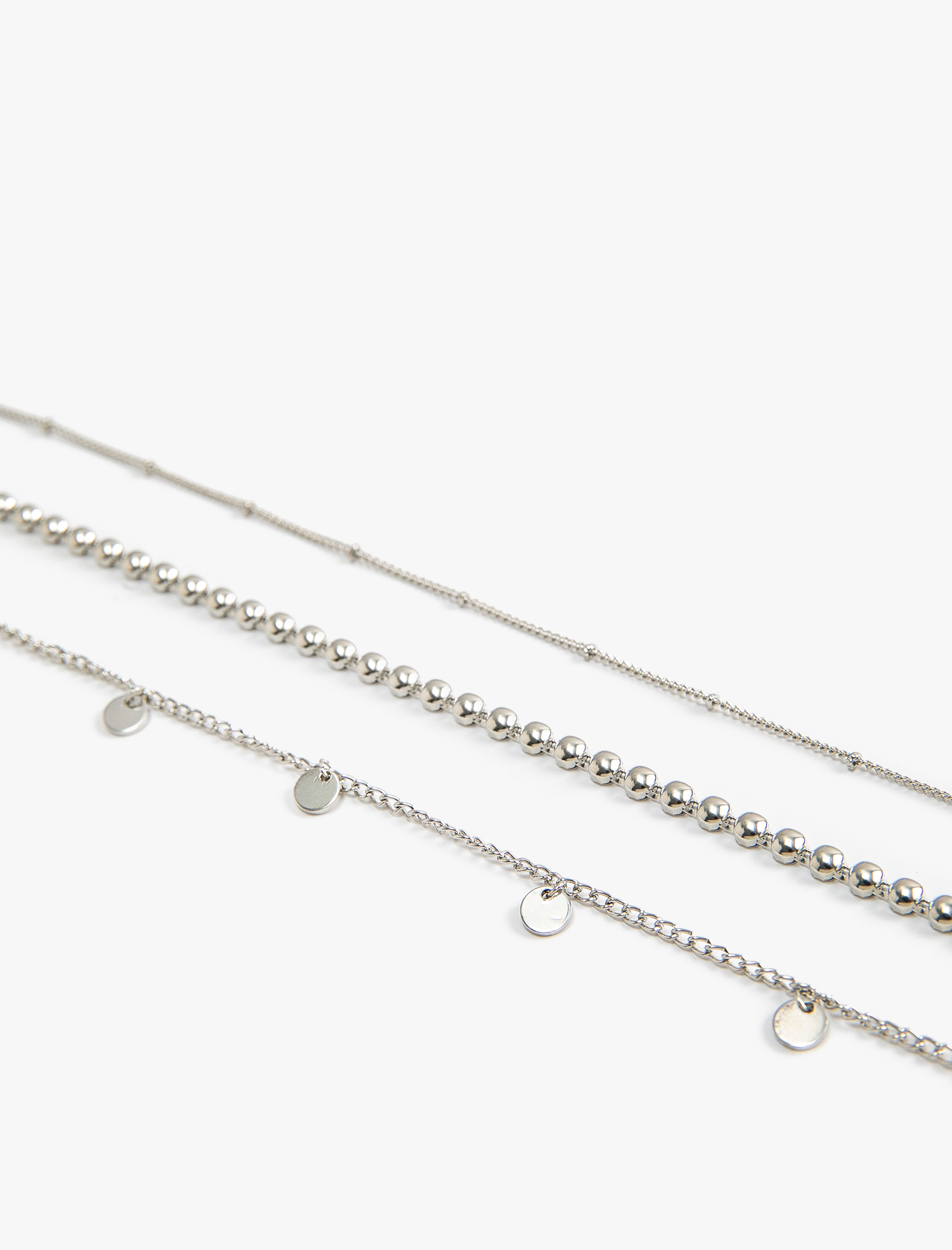  Kadın Zincir Kolye Katlı