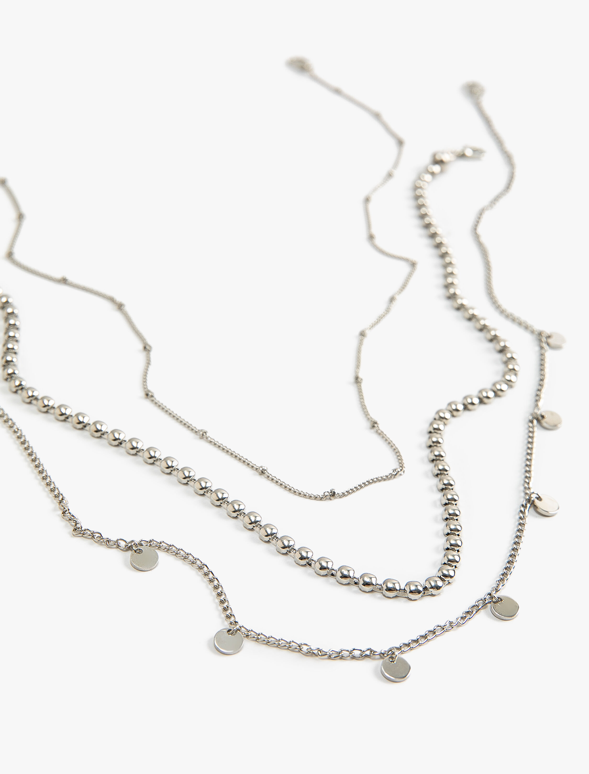  Kadın Zincir Kolye Katlı