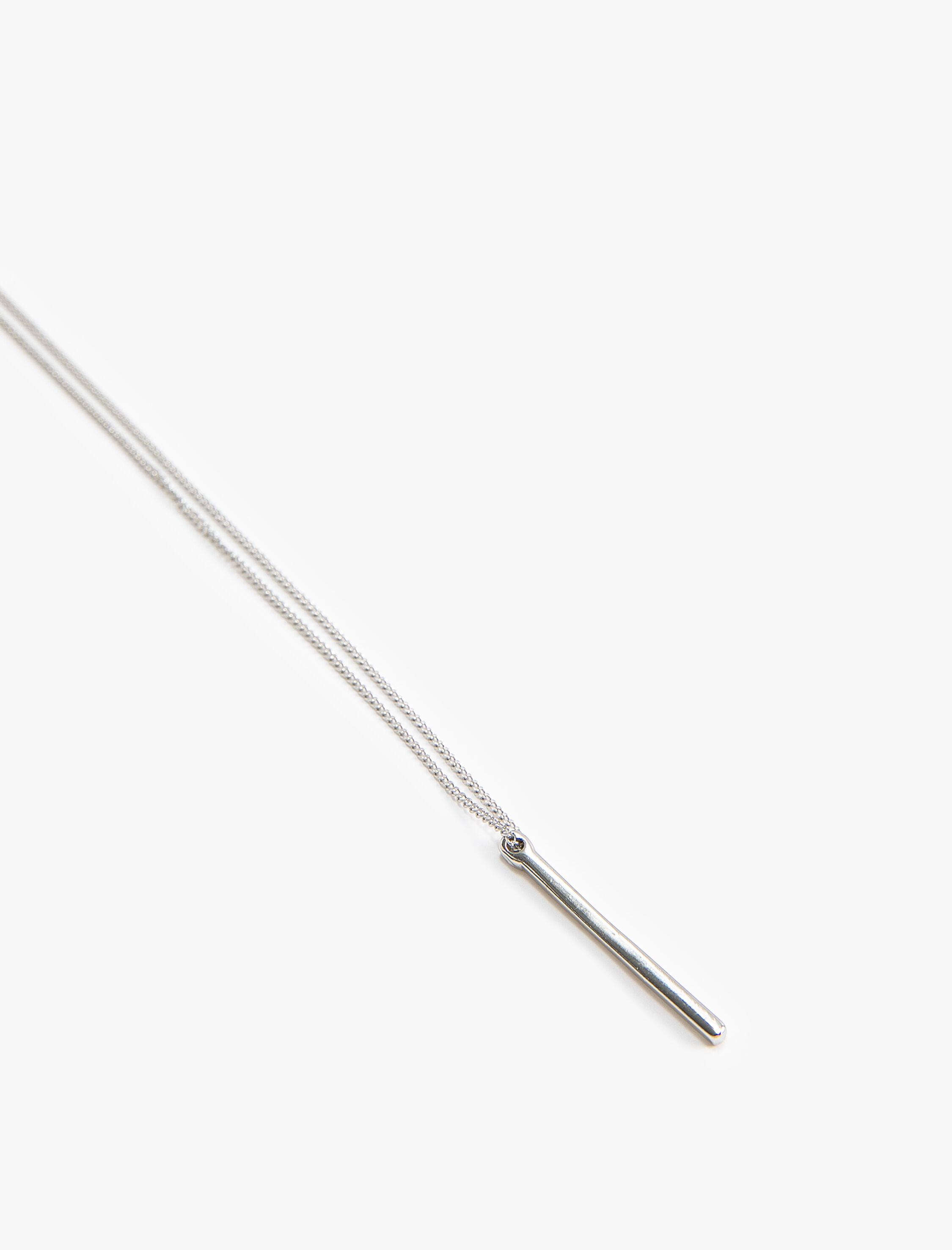  Erkek Zincir Kolye Geometrik Charm Detaylı