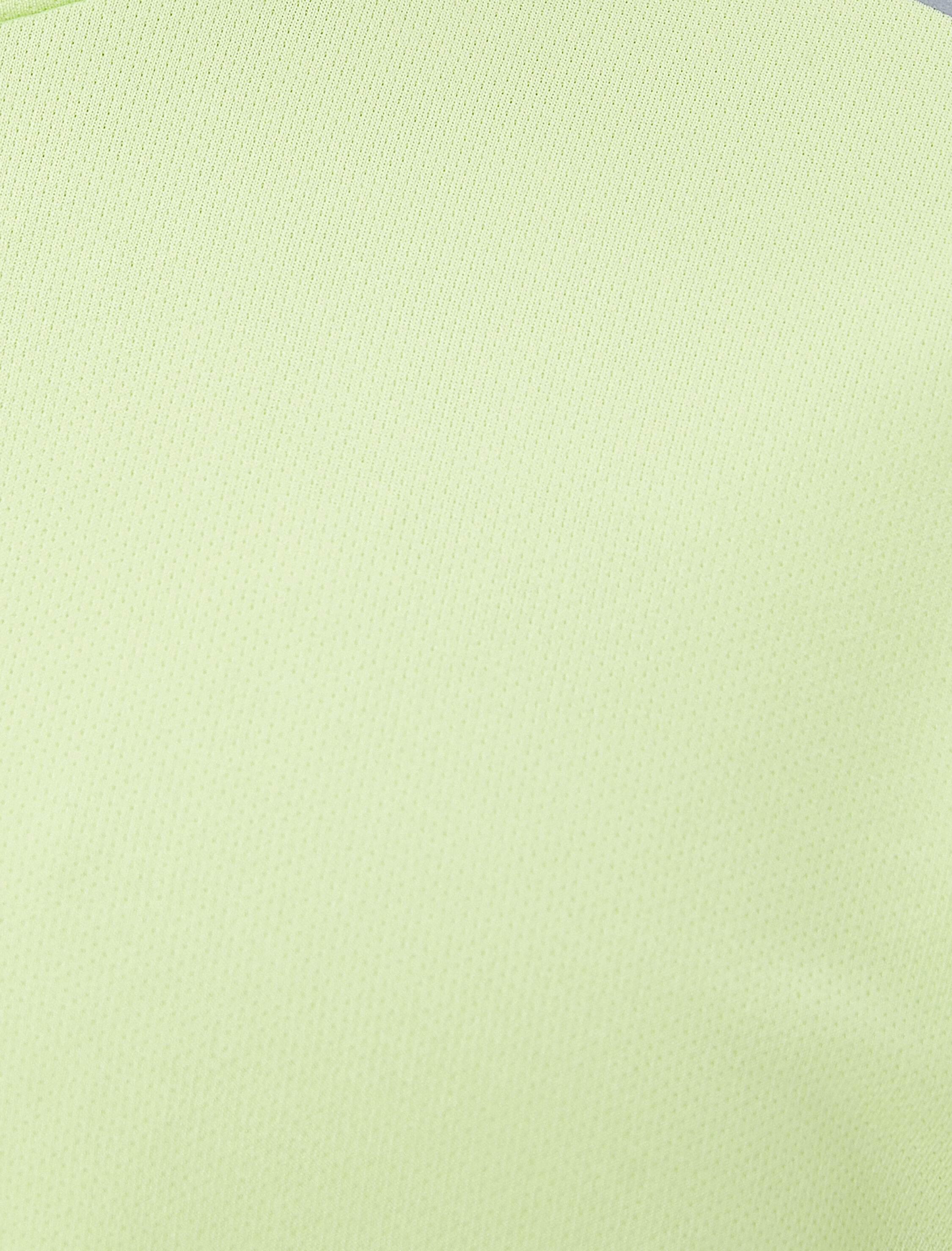   Spor Tişört Şerit Baskılı Bisiklet Yaka Kısa Kollu