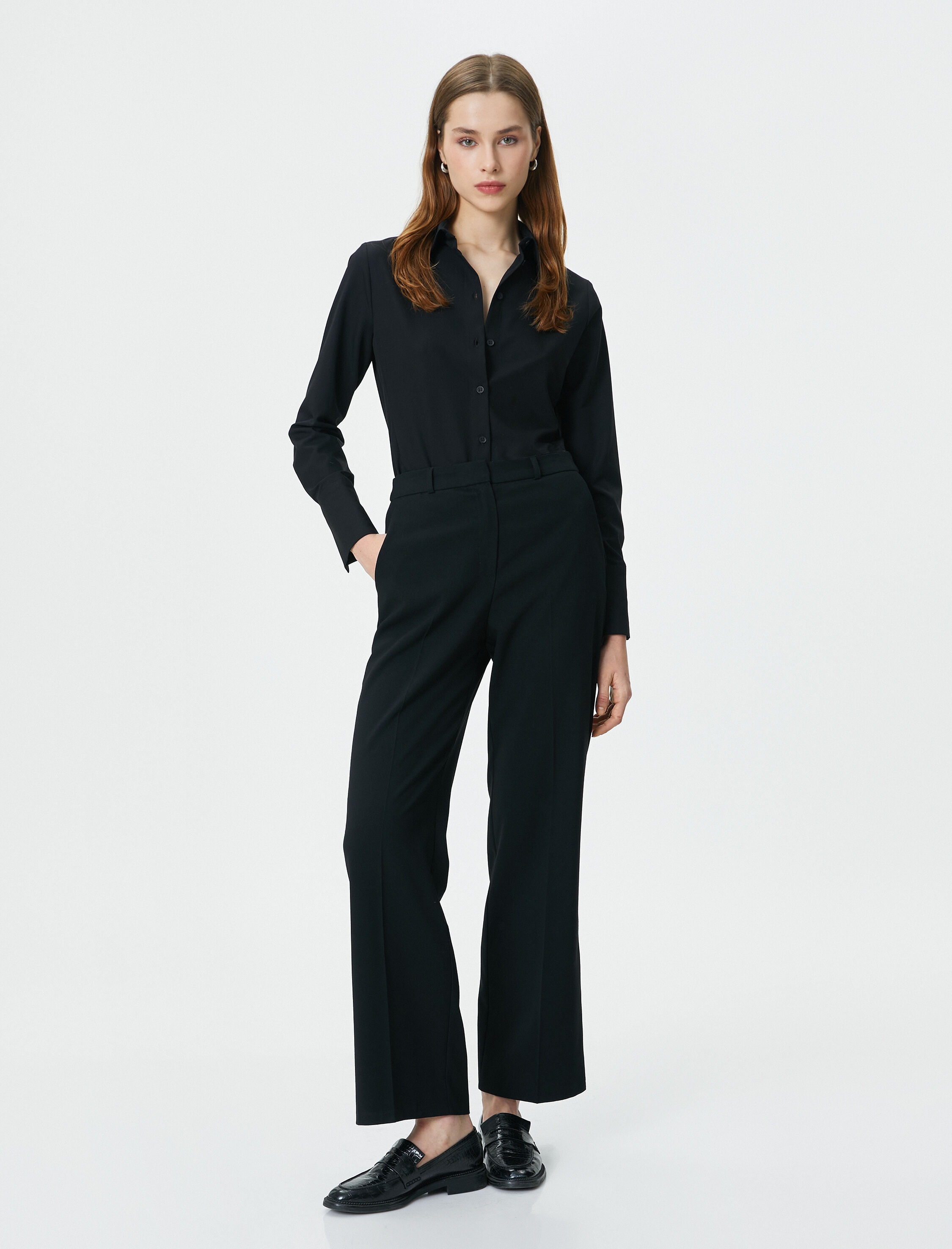   Klasik Gömlek Uzun Kollu Slim Fit