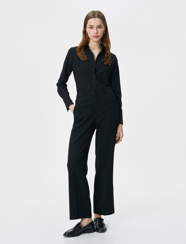  Klasik Gömlek Uzun Kollu Slim Fit