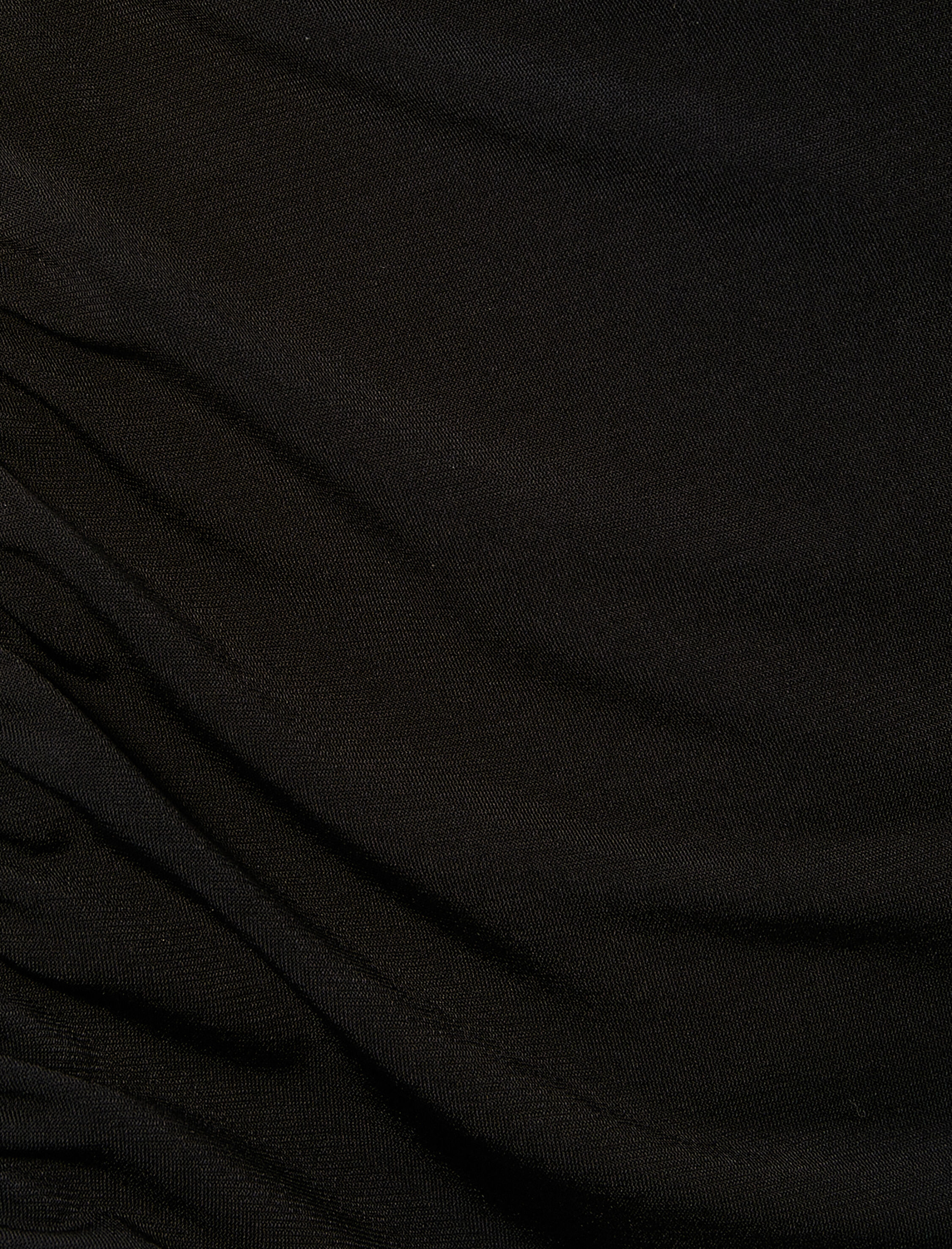   Yırtmaçlı Uzun Etek Drape Detaylı