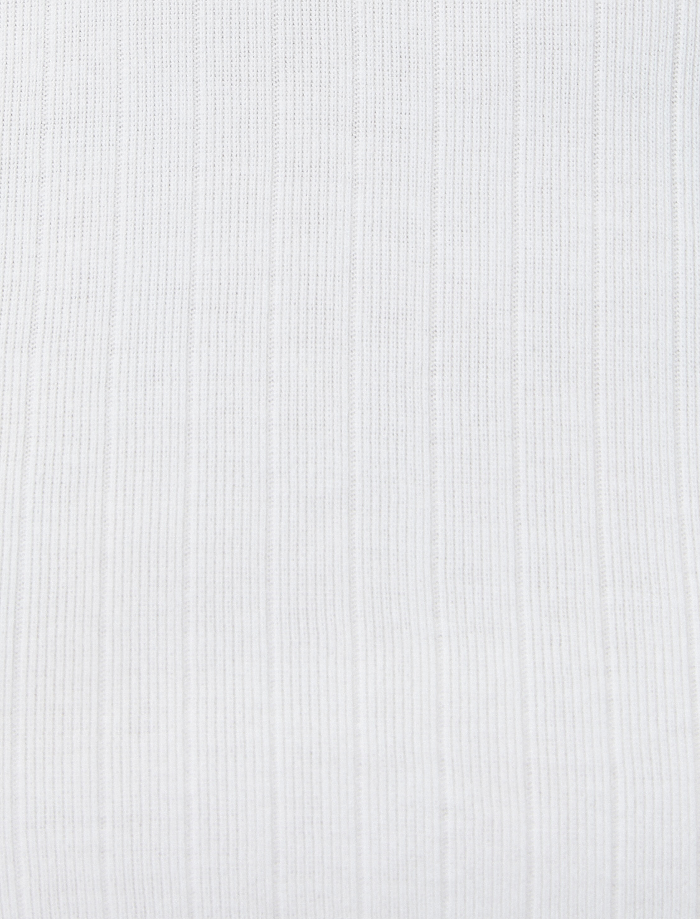   Fitilli Tişört Dokulu Bisiklet Yaka Kısa Kollu Pamuklu