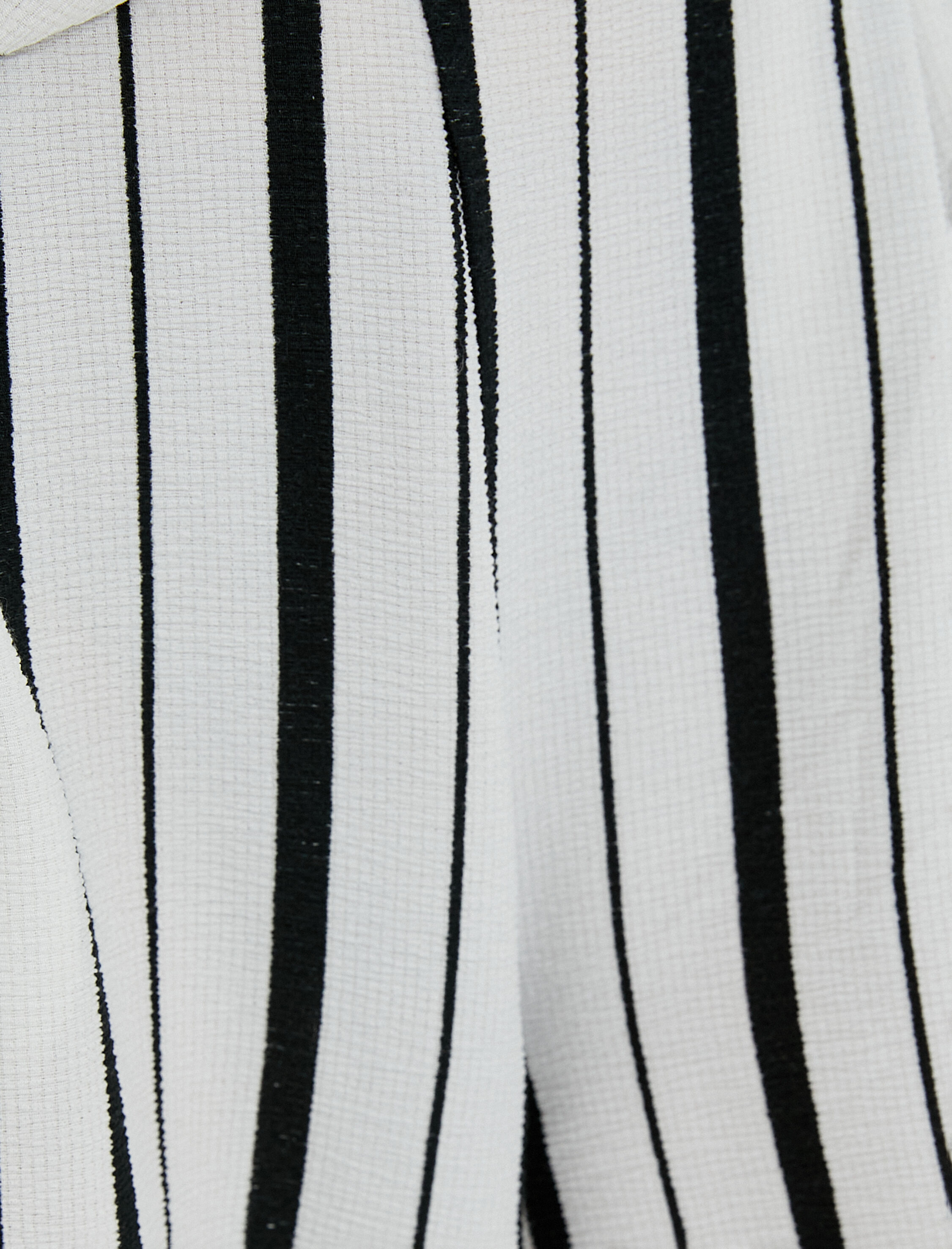   Bol Paça Pantolon Yüksek Bel Rahat Kesim Dokulu