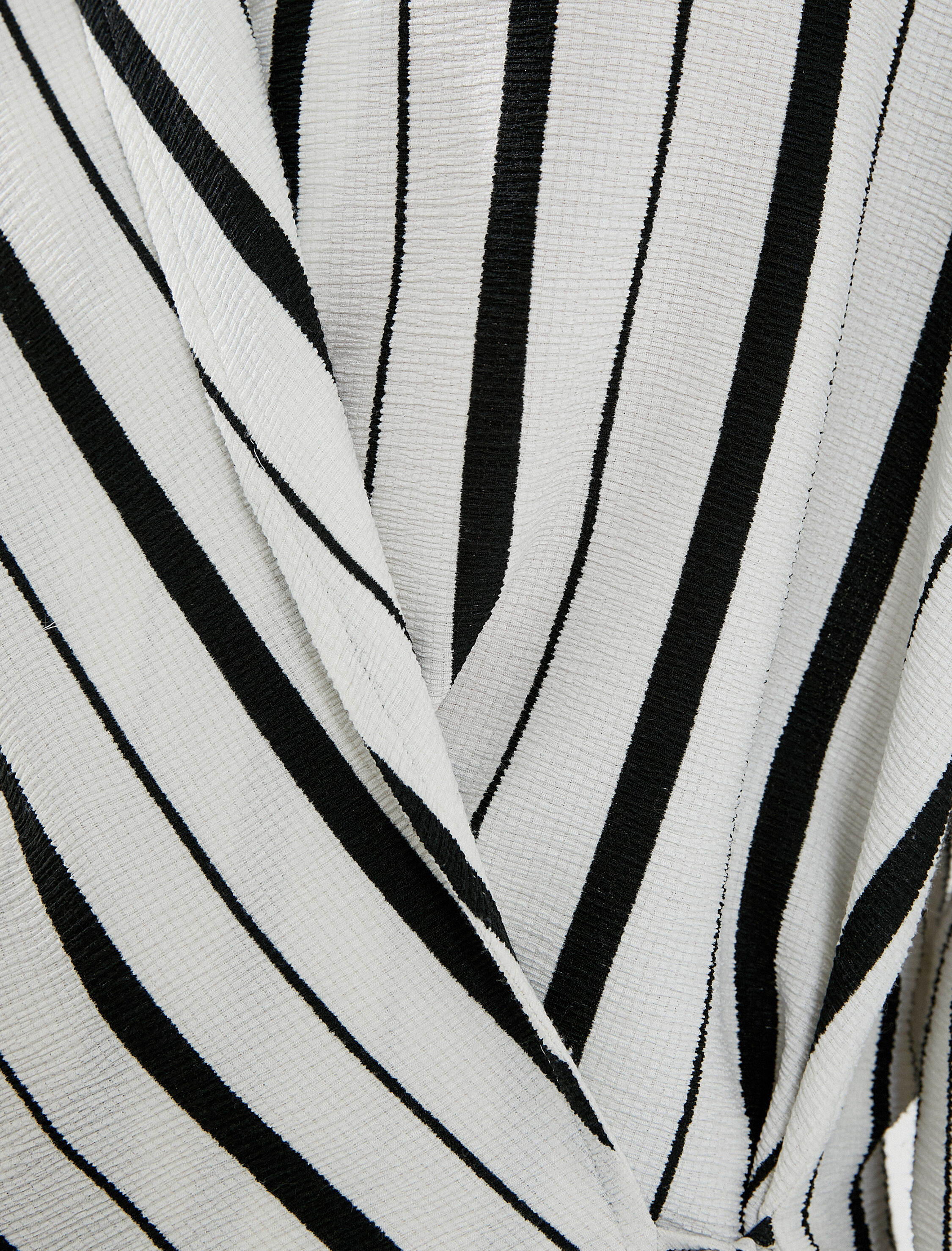   Bluz Kruvaze Bağlamalı Uzun Kollu