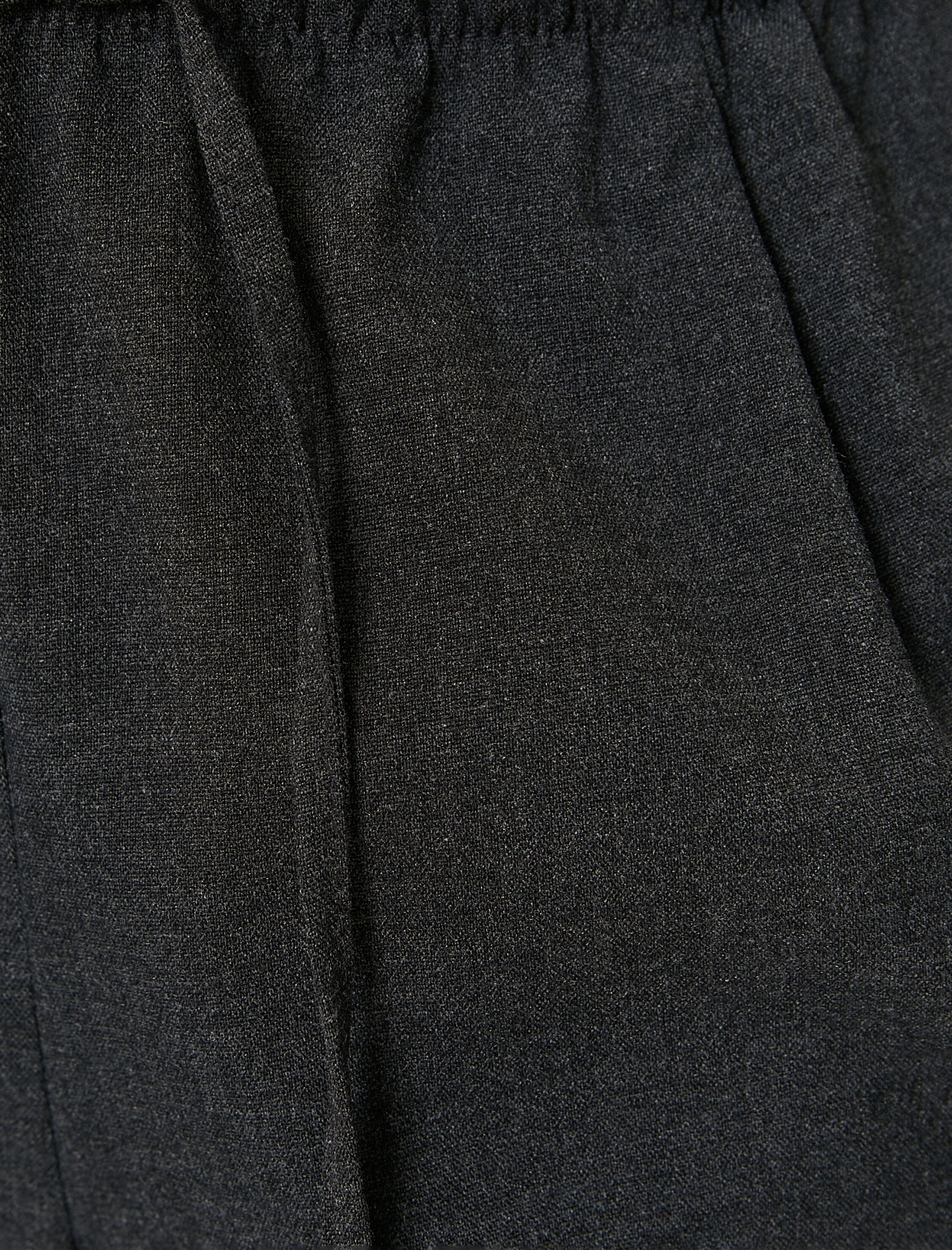   Bol Paça Pantolon Beli Bağcıklı Rahat Kesim Cep Detaylı