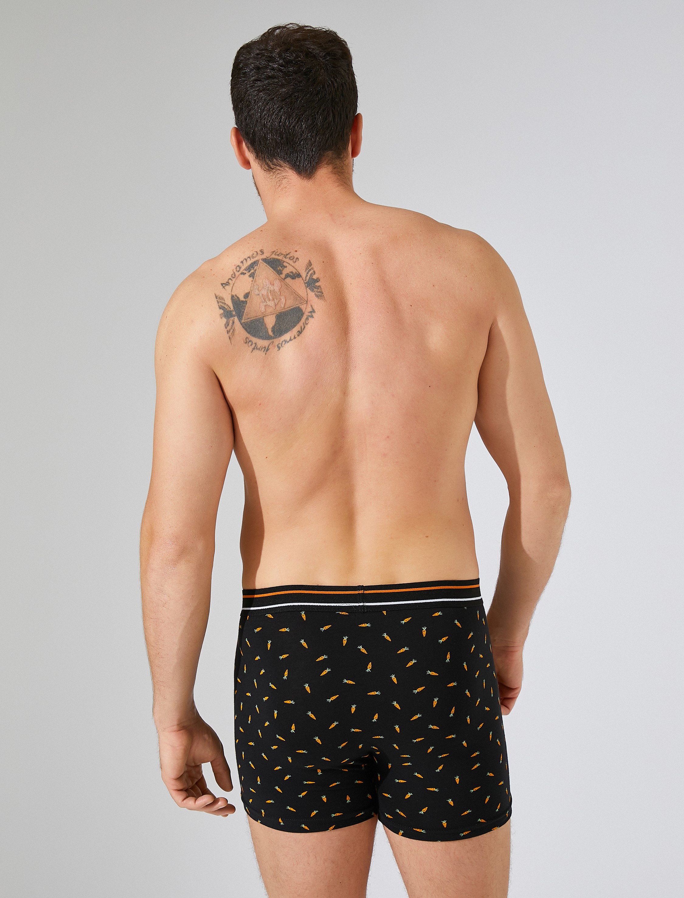   3'lü Boxer Seti Pamuklu Baskılı