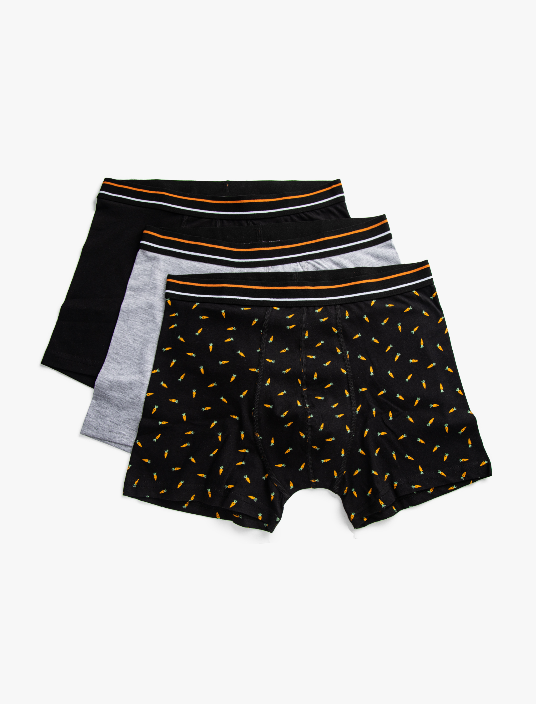   3'lü Boxer Seti Pamuklu Baskılı