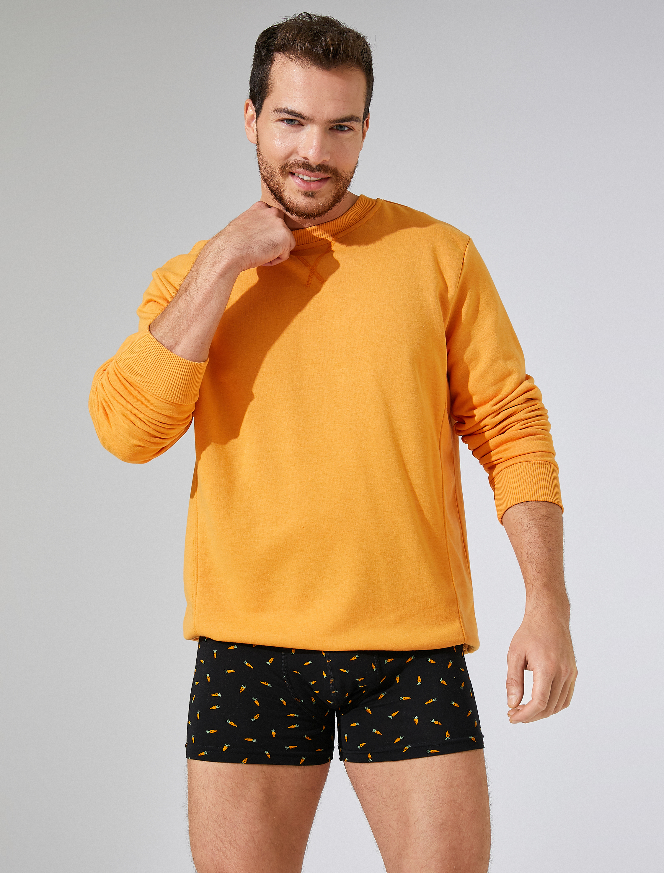   3'lü Boxer Seti Pamuklu Baskılı