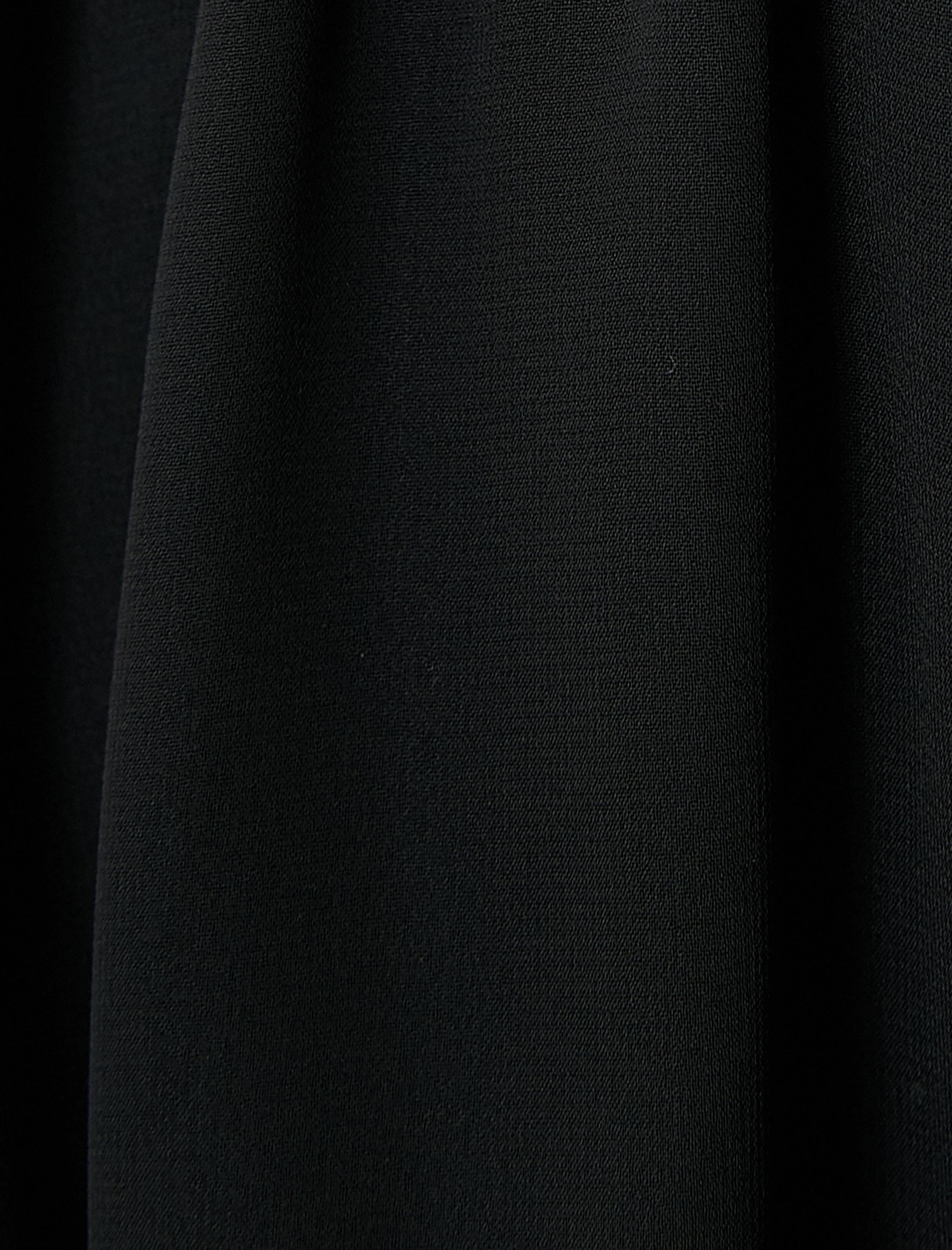   Tül Mini Elbise Kruvaze Yaka Kroşe Detaylı Uzun Kollu Astarlı