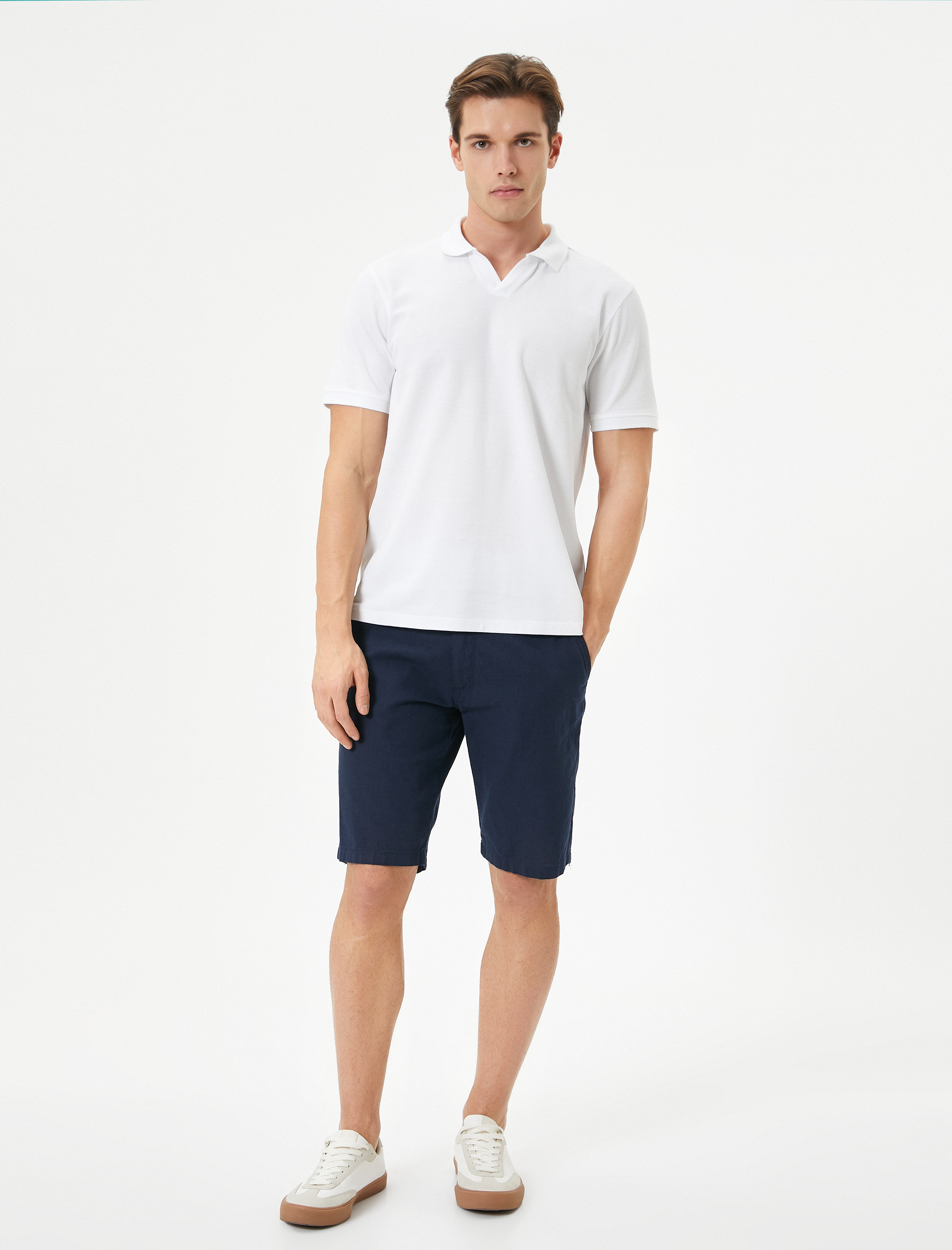   Polo Yaka Tişört Kısa Kollu